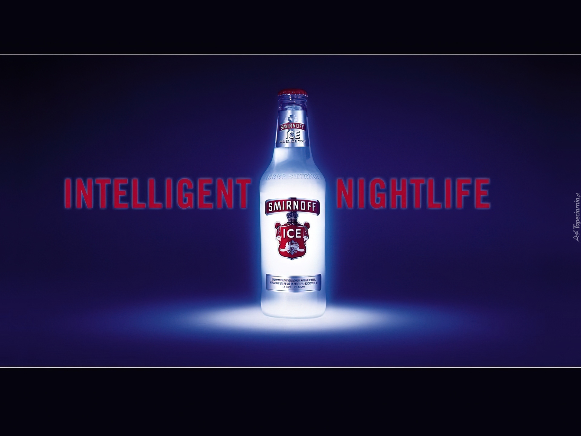 Vodka, Smirnoff Ice, butelka
