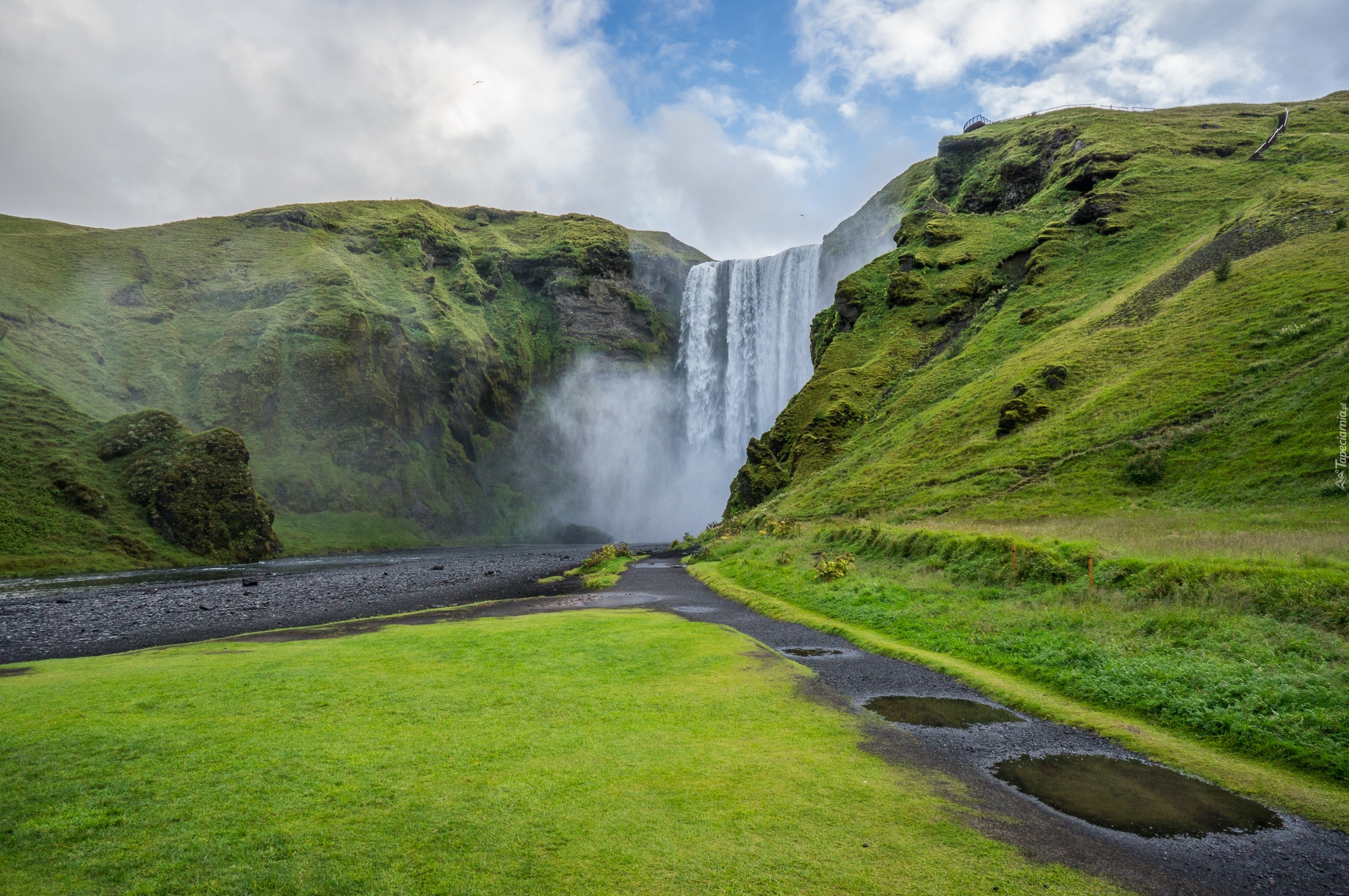 Wodospad, Islandia