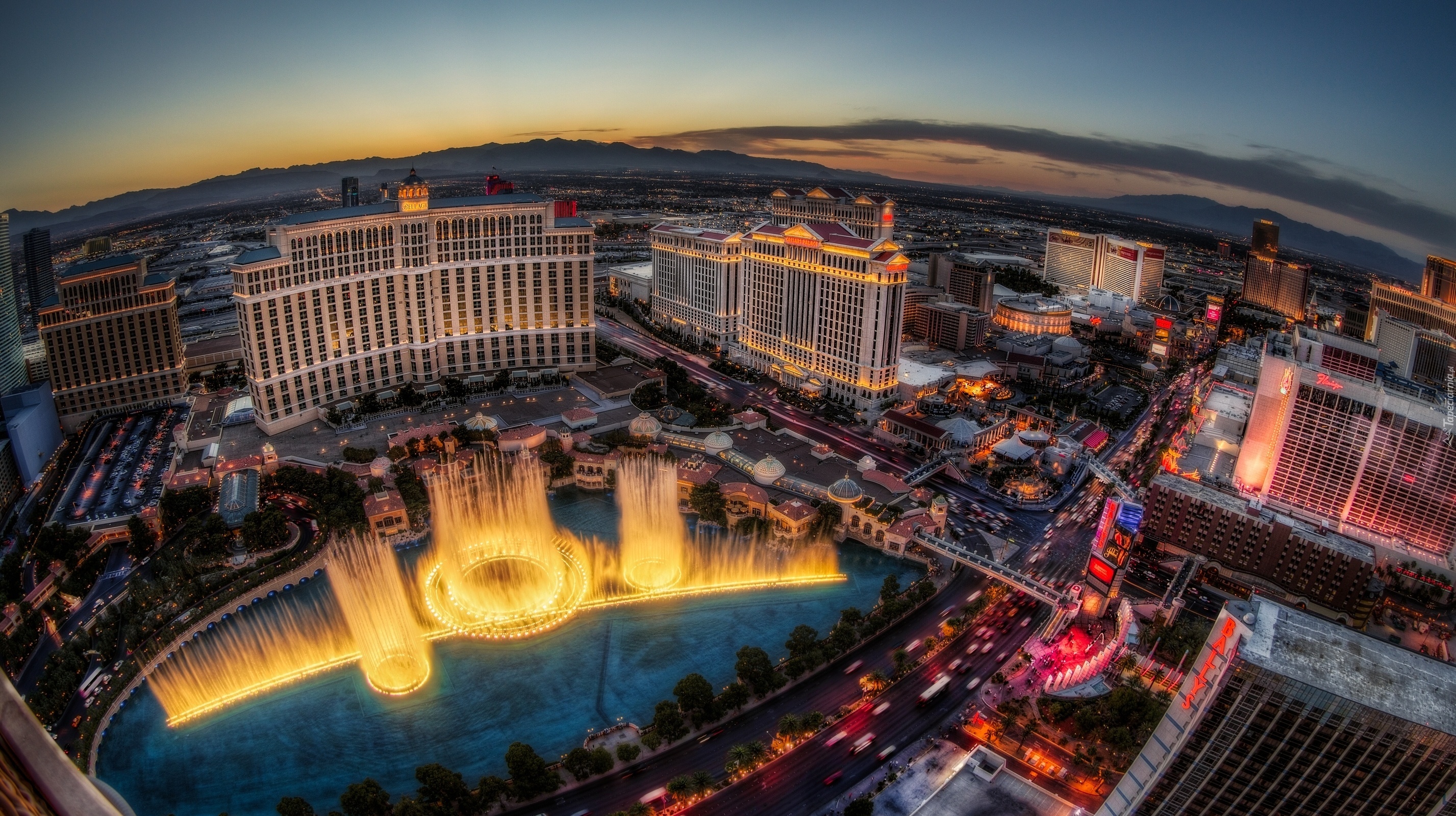 Fontanny, Bellagio, Las Vegas
