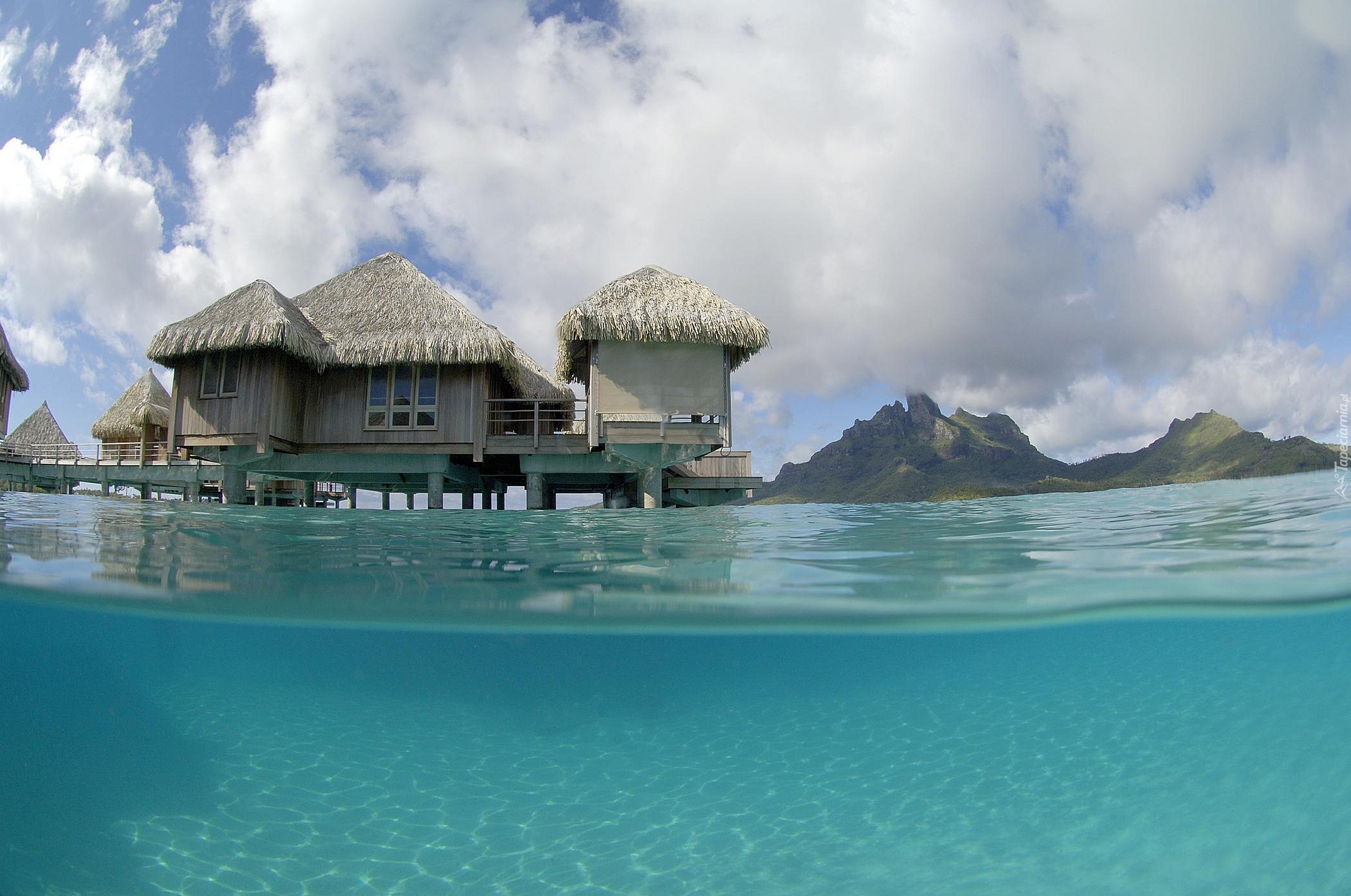 Domki, Na, Wodzie, Bora Bora