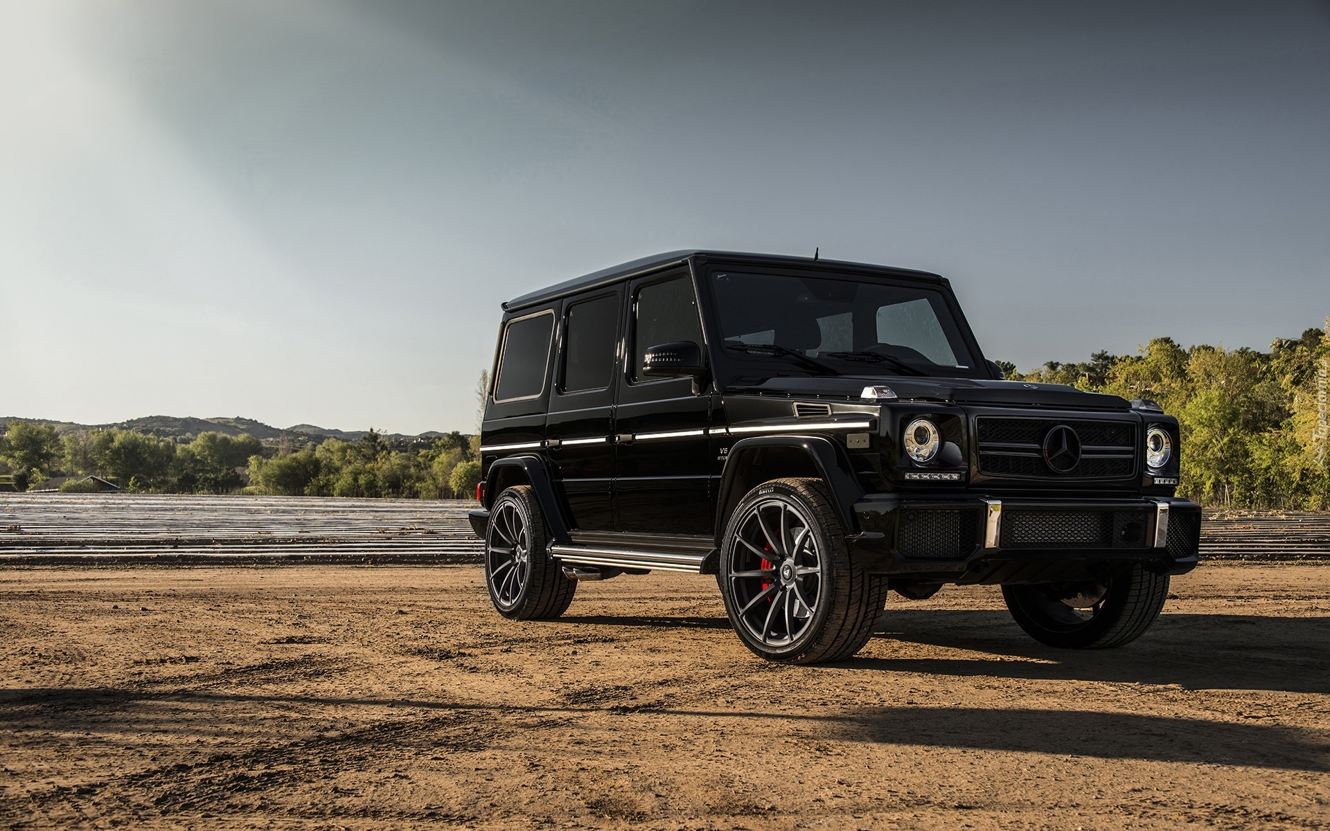 Mercedes Benz, G63, AMG, Droga, Lasy, Góry