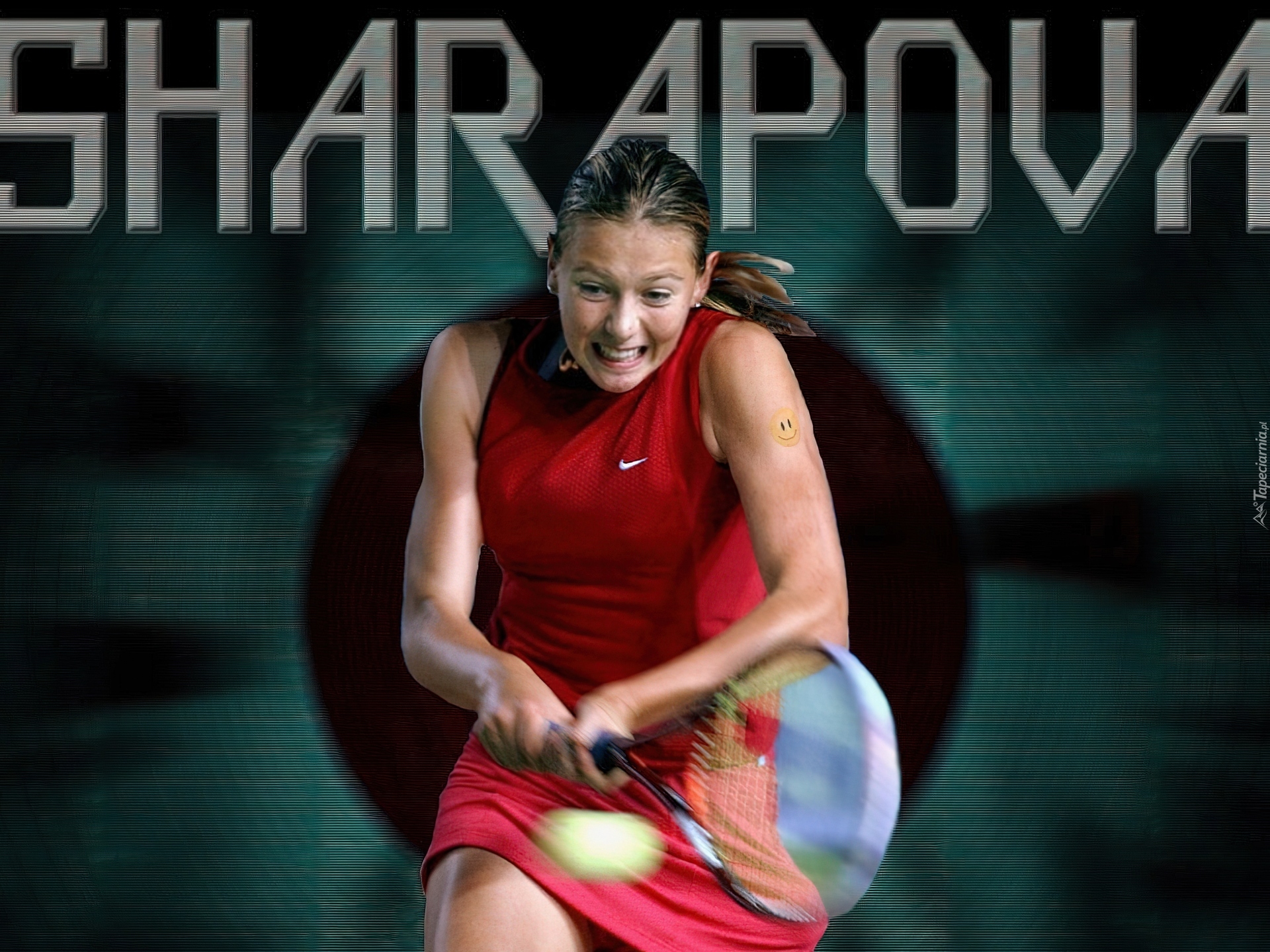 Tennis,Sharapova , piłka tenisowa
