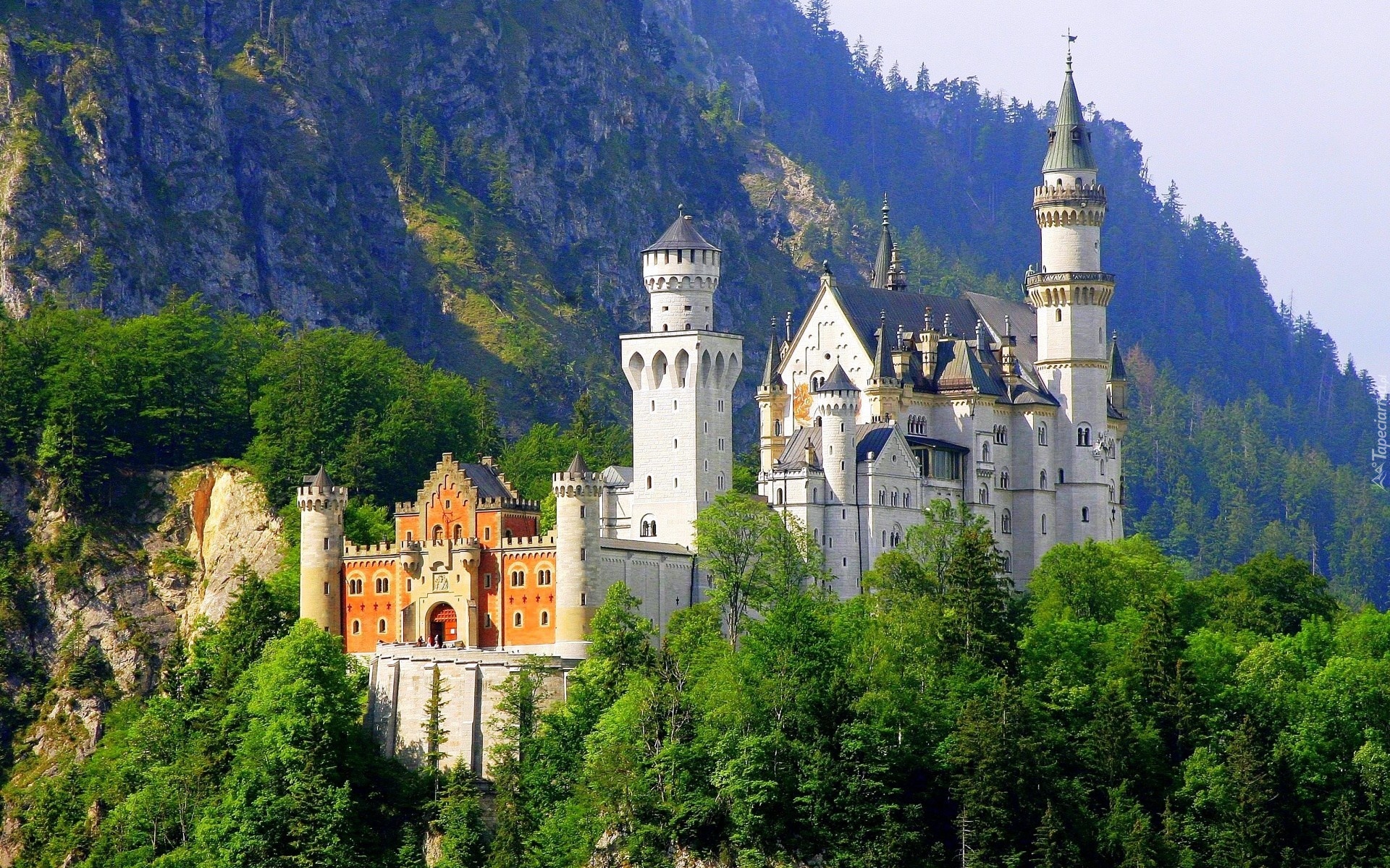 Zamek Neuschwanstein, Bawaria, Niemcy