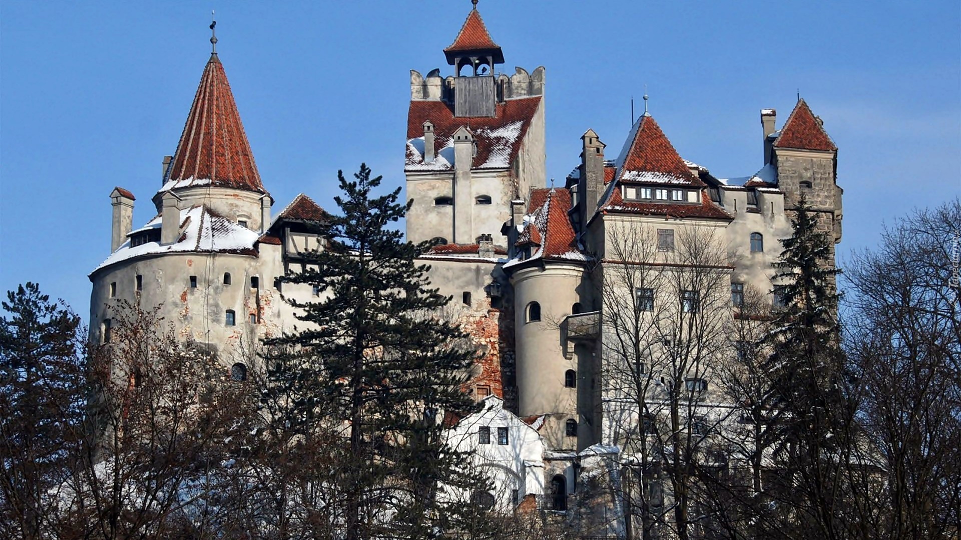 Zamek w Branie, Castelul Bran, Bran, Rumunia