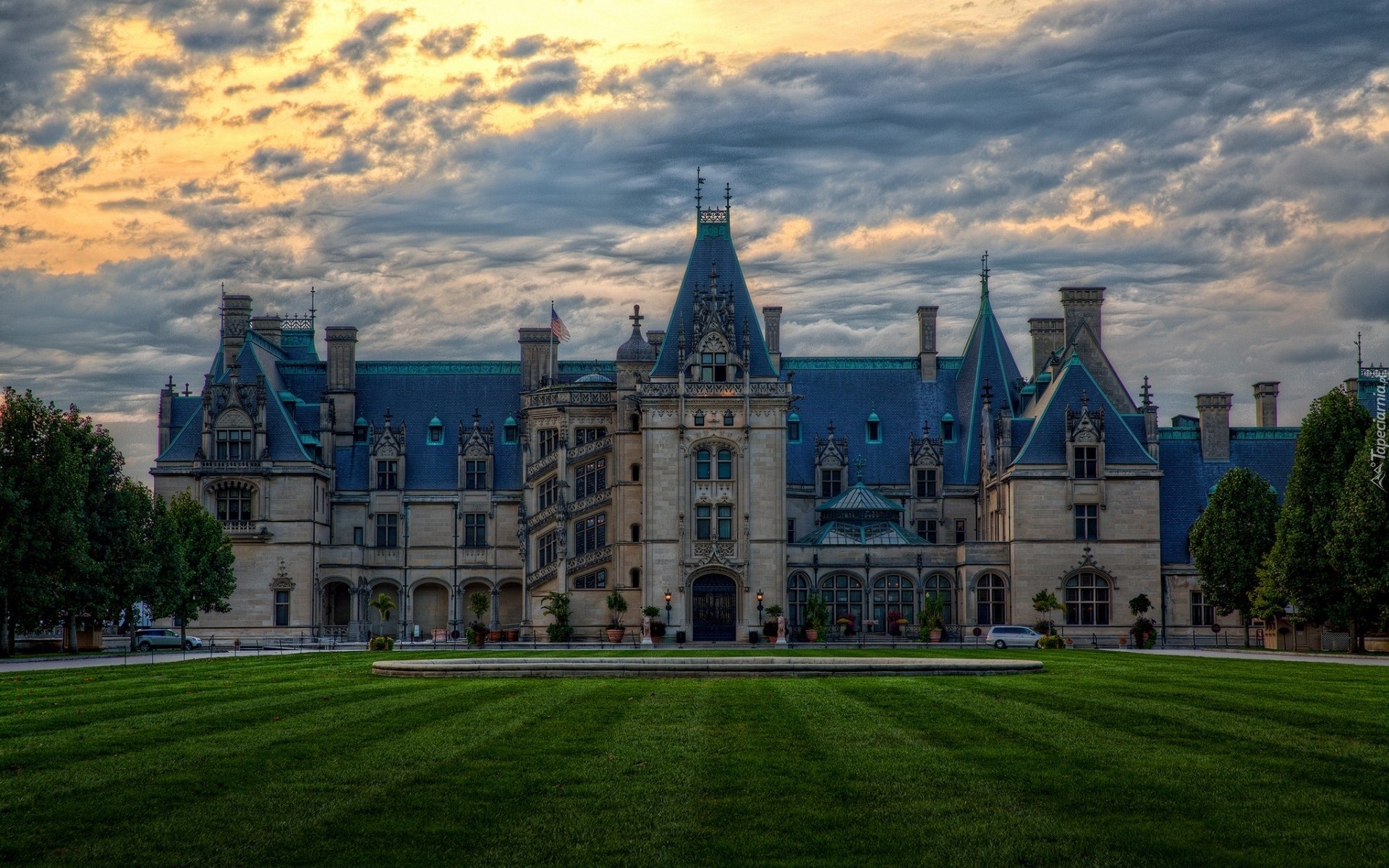 Rezydencja Biltmore House, Zamek Biltmore, Miasto Asheville, Północna Karolina, Stany Zjednoczone, Dom, Atrakcja turystyczna