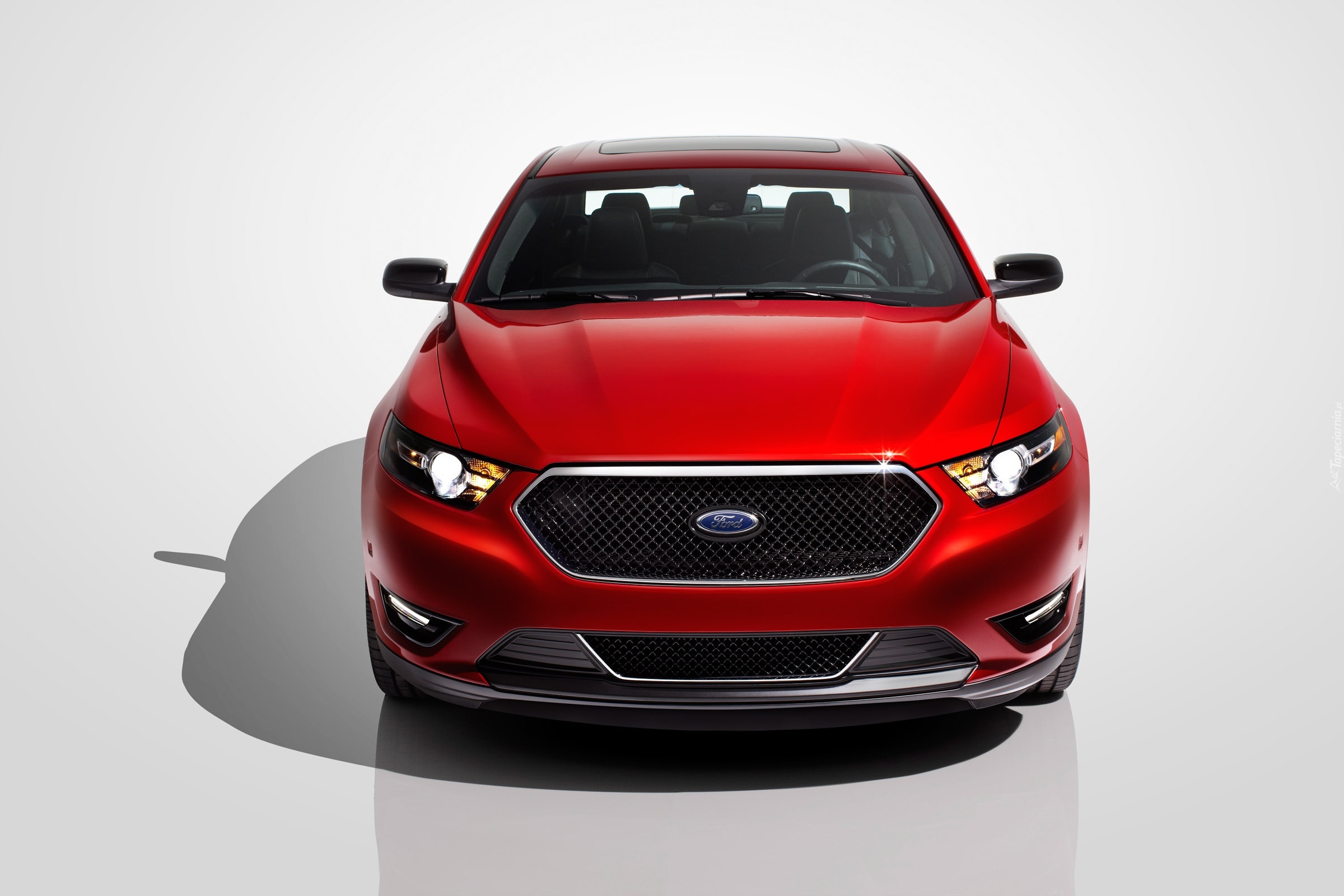 czerwony, Ford Taurus SHO