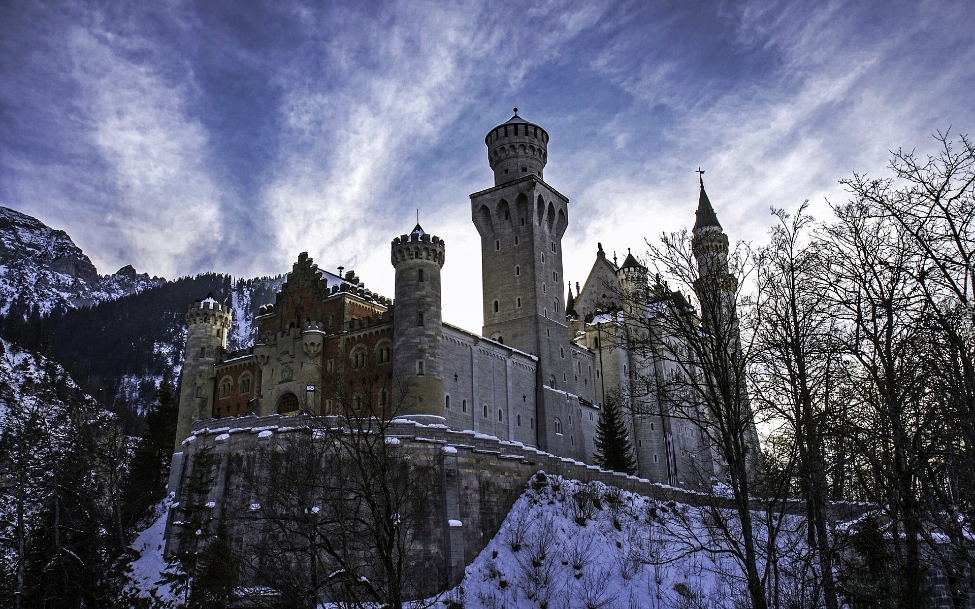 Zamek Neuschwanstein, Bawaria, Niemcy