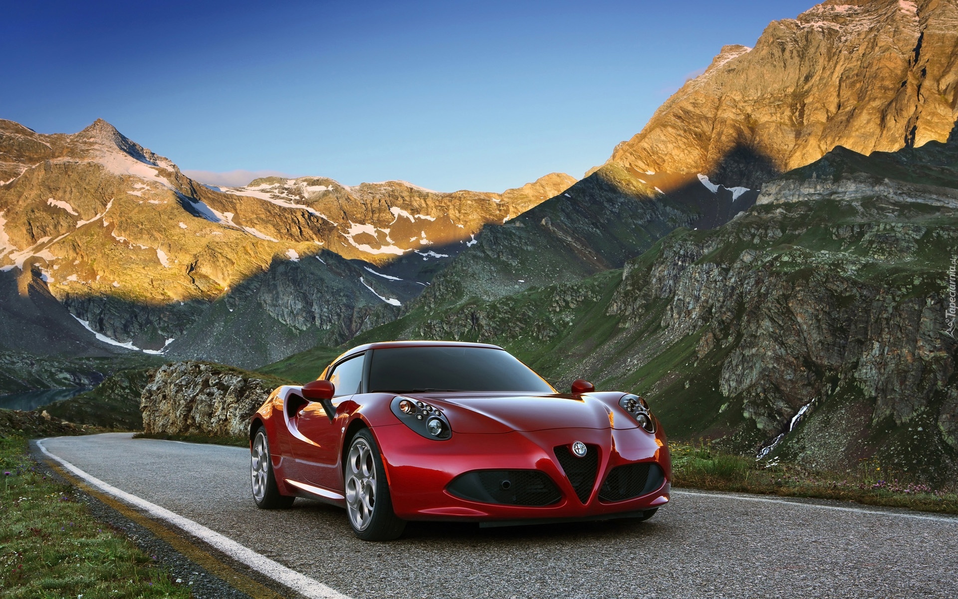 Alfa Romeo, 4C, Droga, Góry