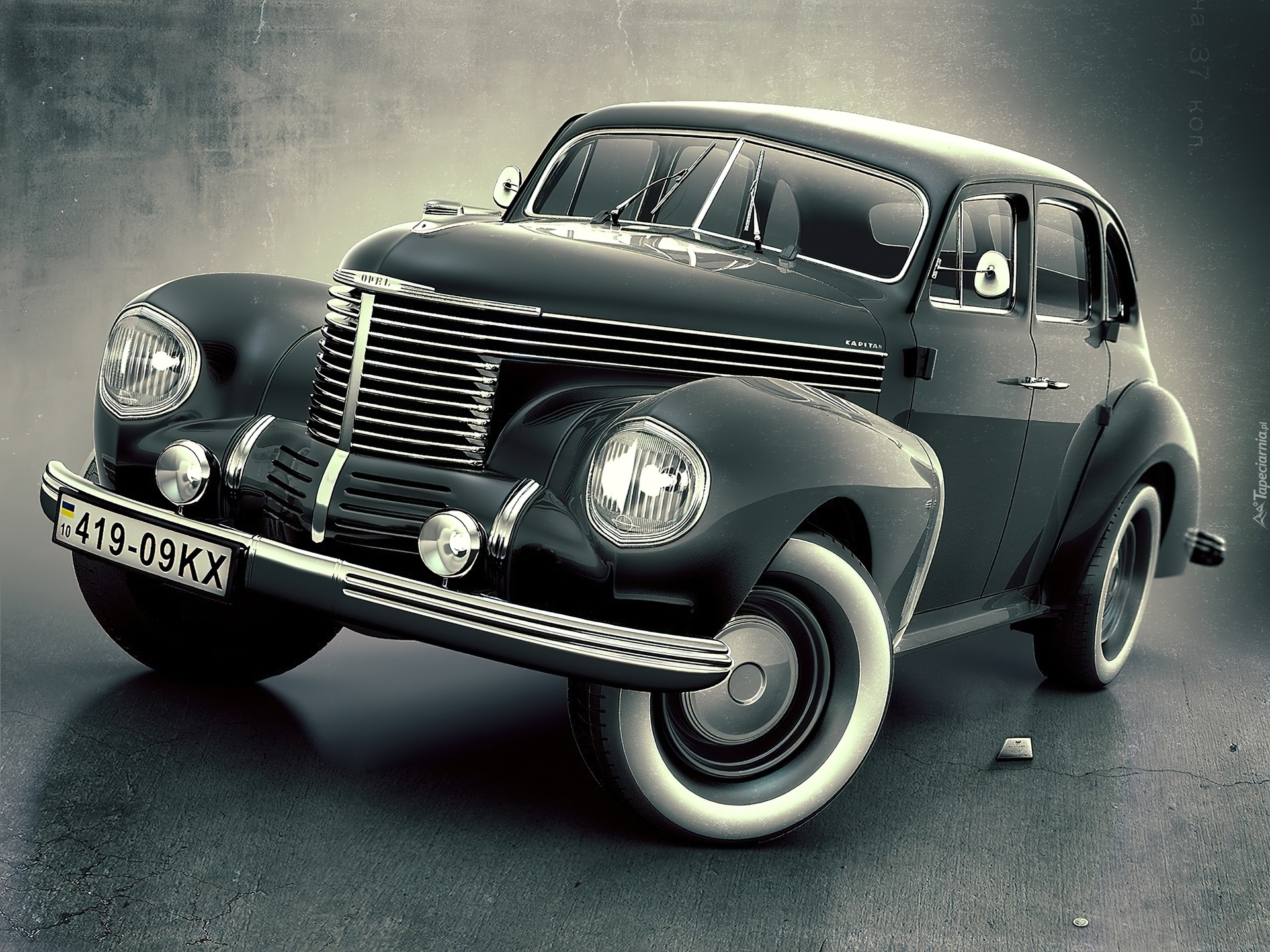 Zabytkowy, Opel, Kapitan