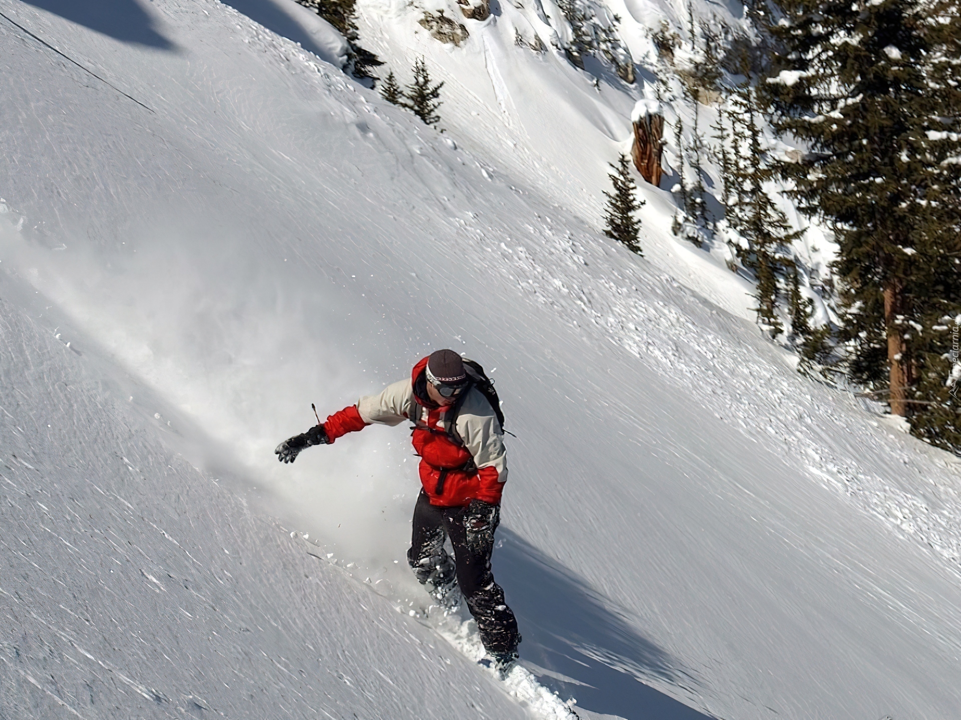 Snowbording,deska ,śnieg