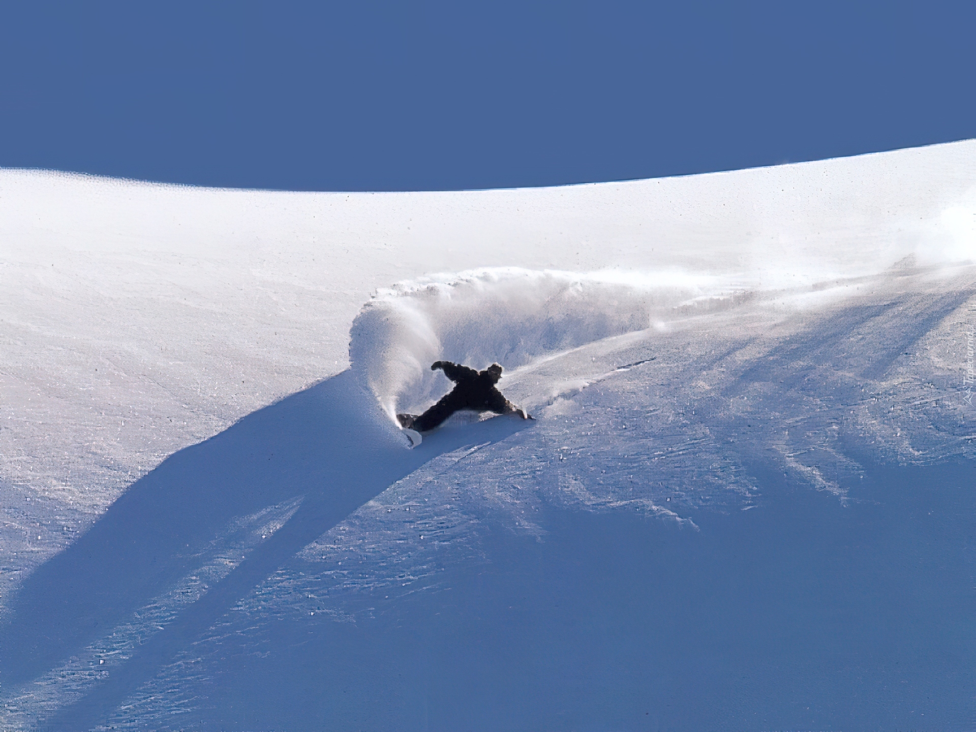 Snowbording,deska, snowboardzista, śnieg