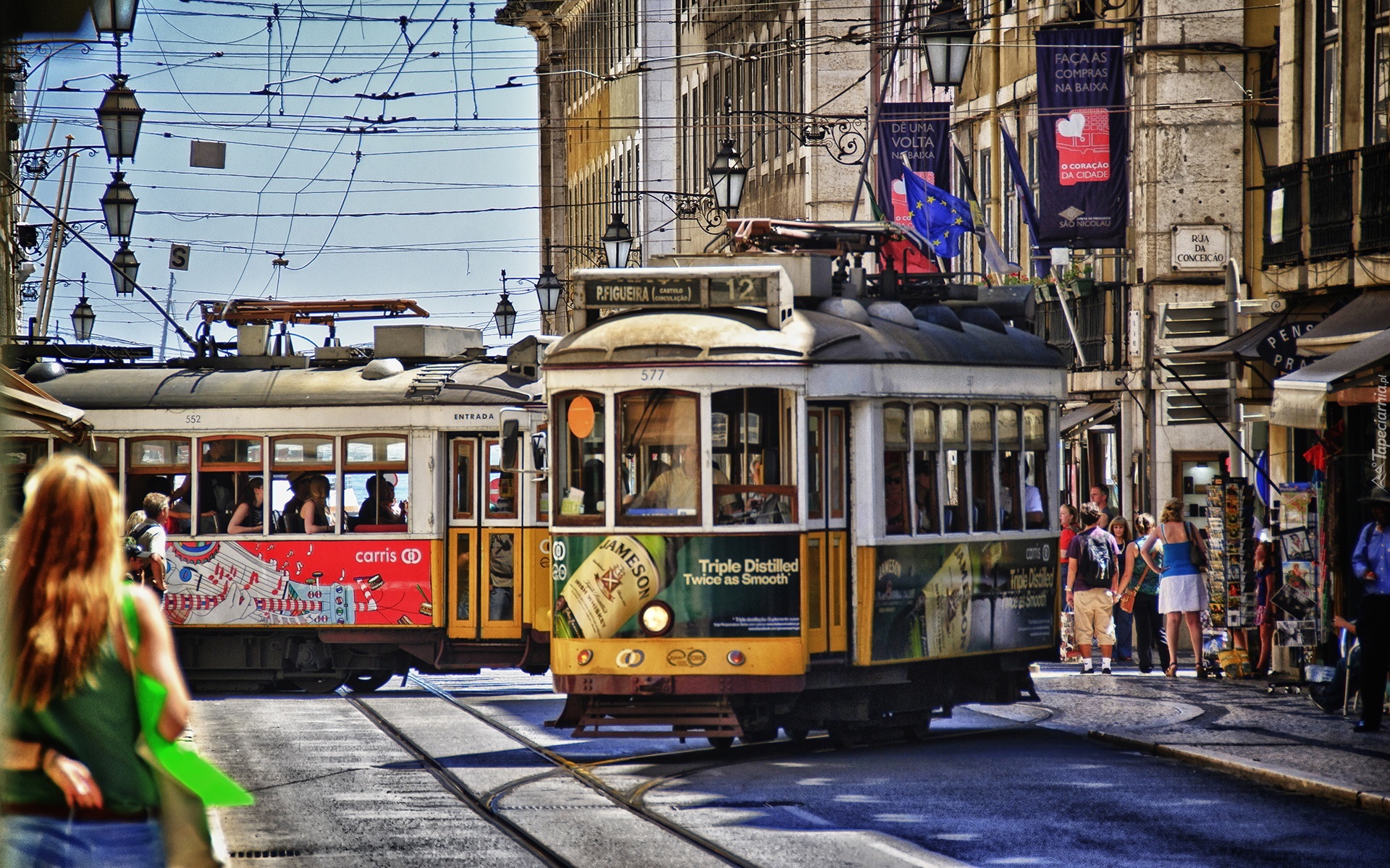 Portugalia, Lizbona, Tramwaje