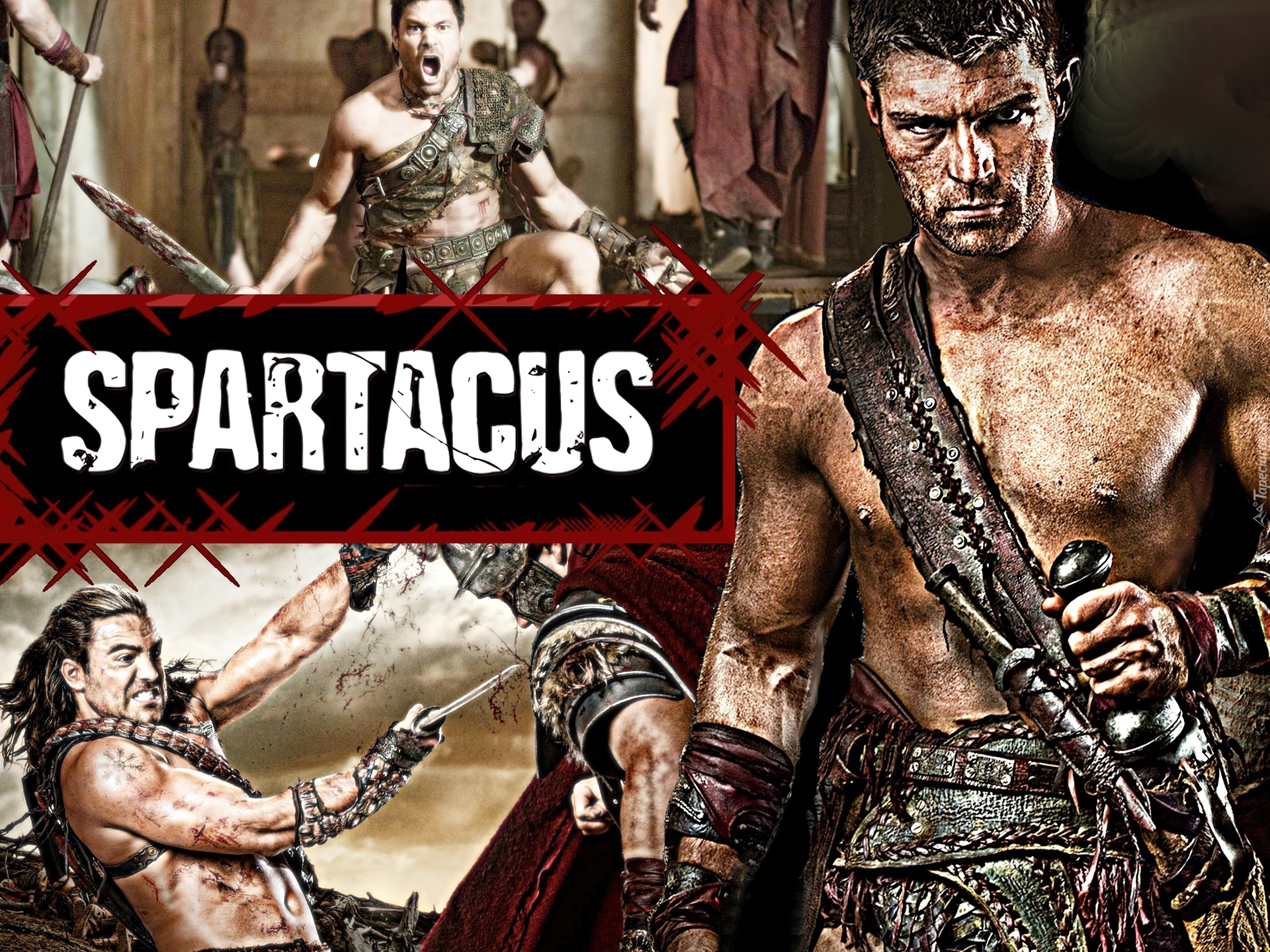 Spartacus, Serial, Gannicus