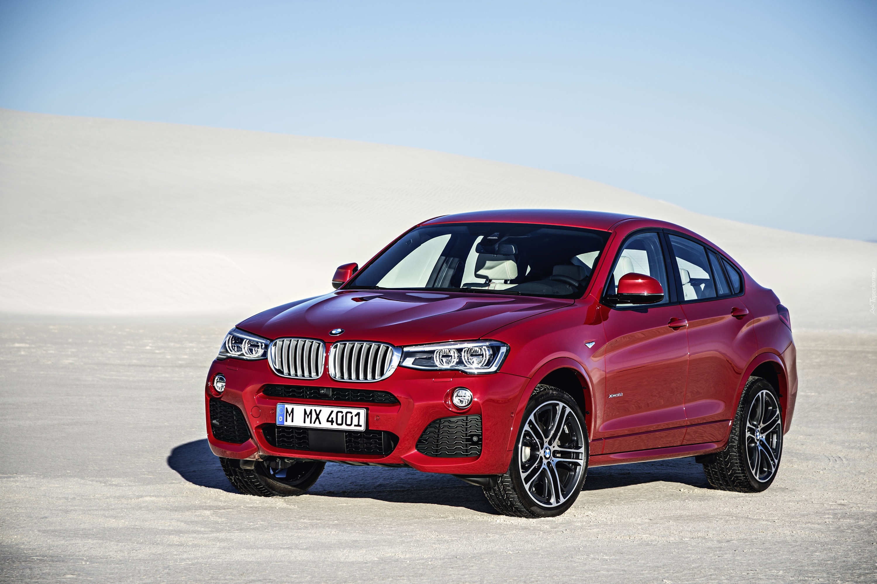 Czerwone, bmw x4