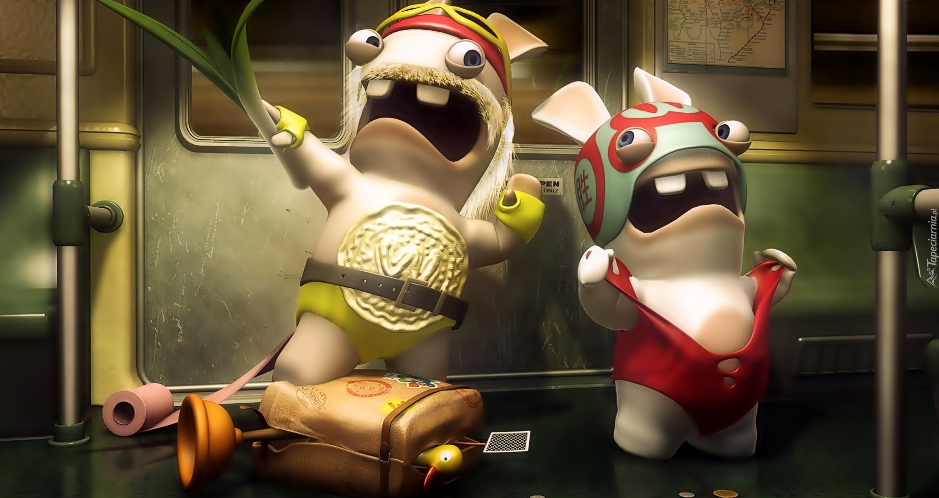 Gra,Rayman Raving Rabbids