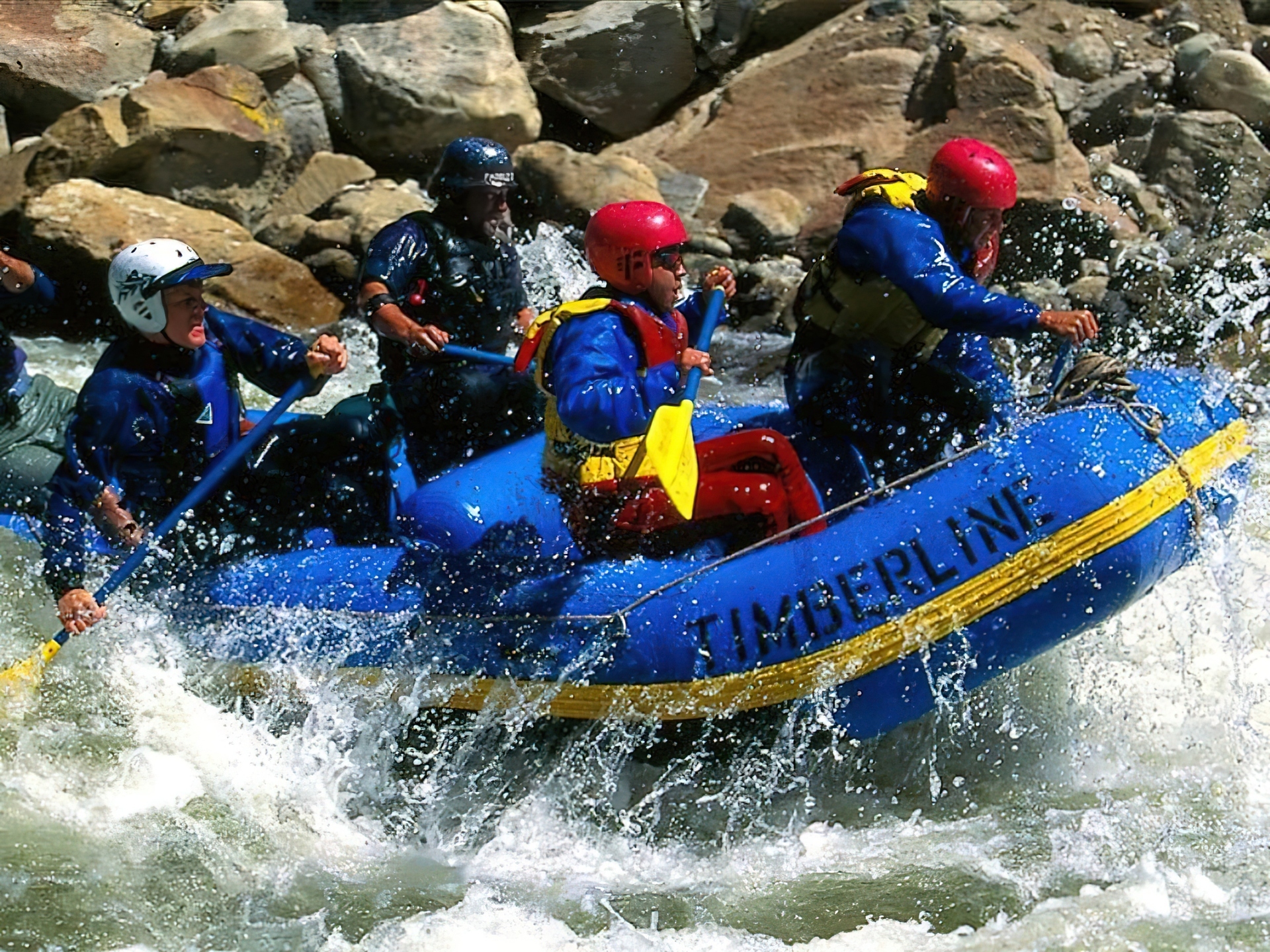 Rafting,spływ, rzeka, wiosła , ponton