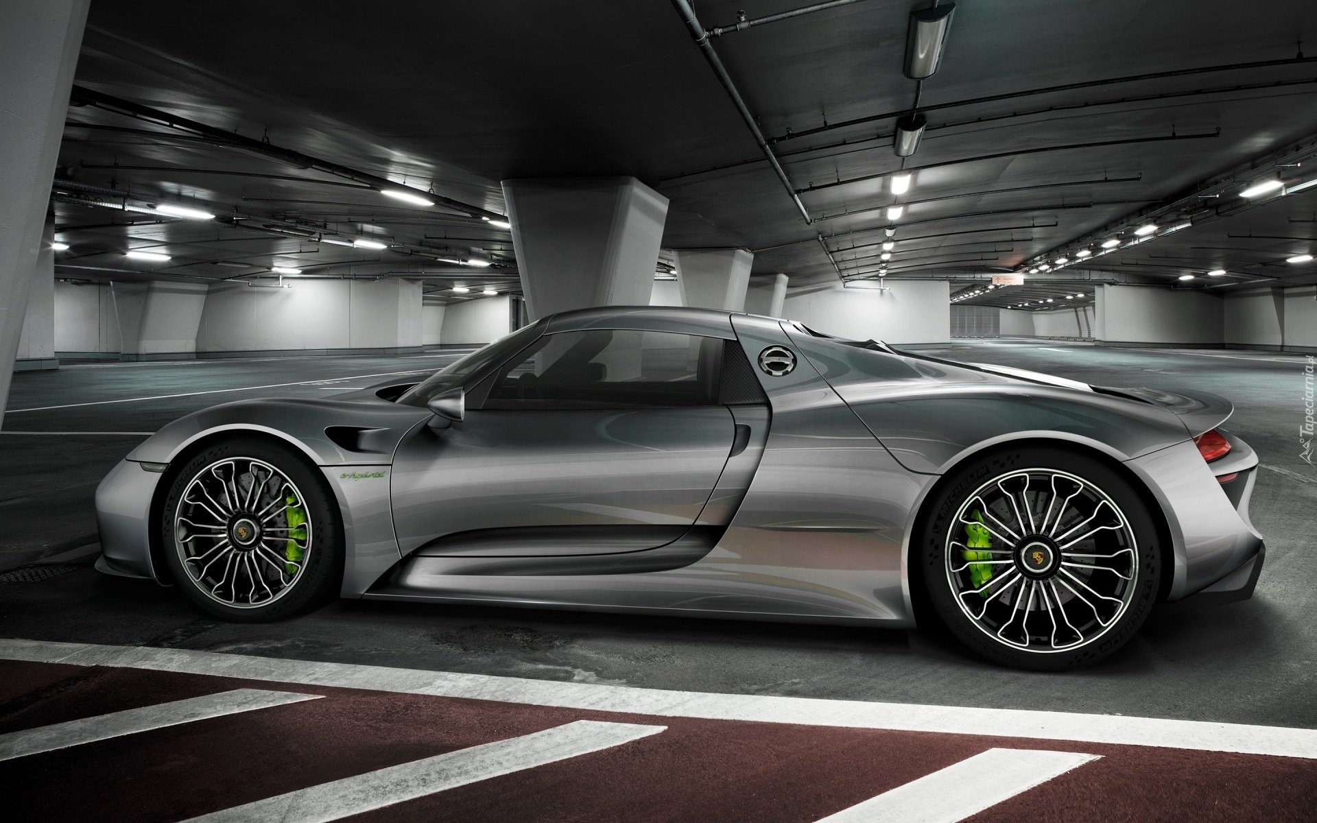 Porsche, 918, Spyder, Parking