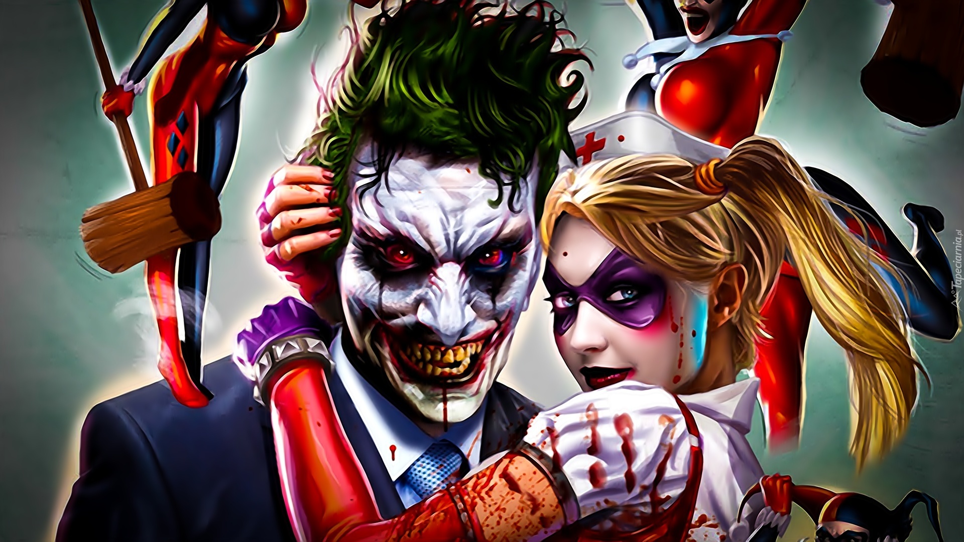 Joker and Harley Quinn