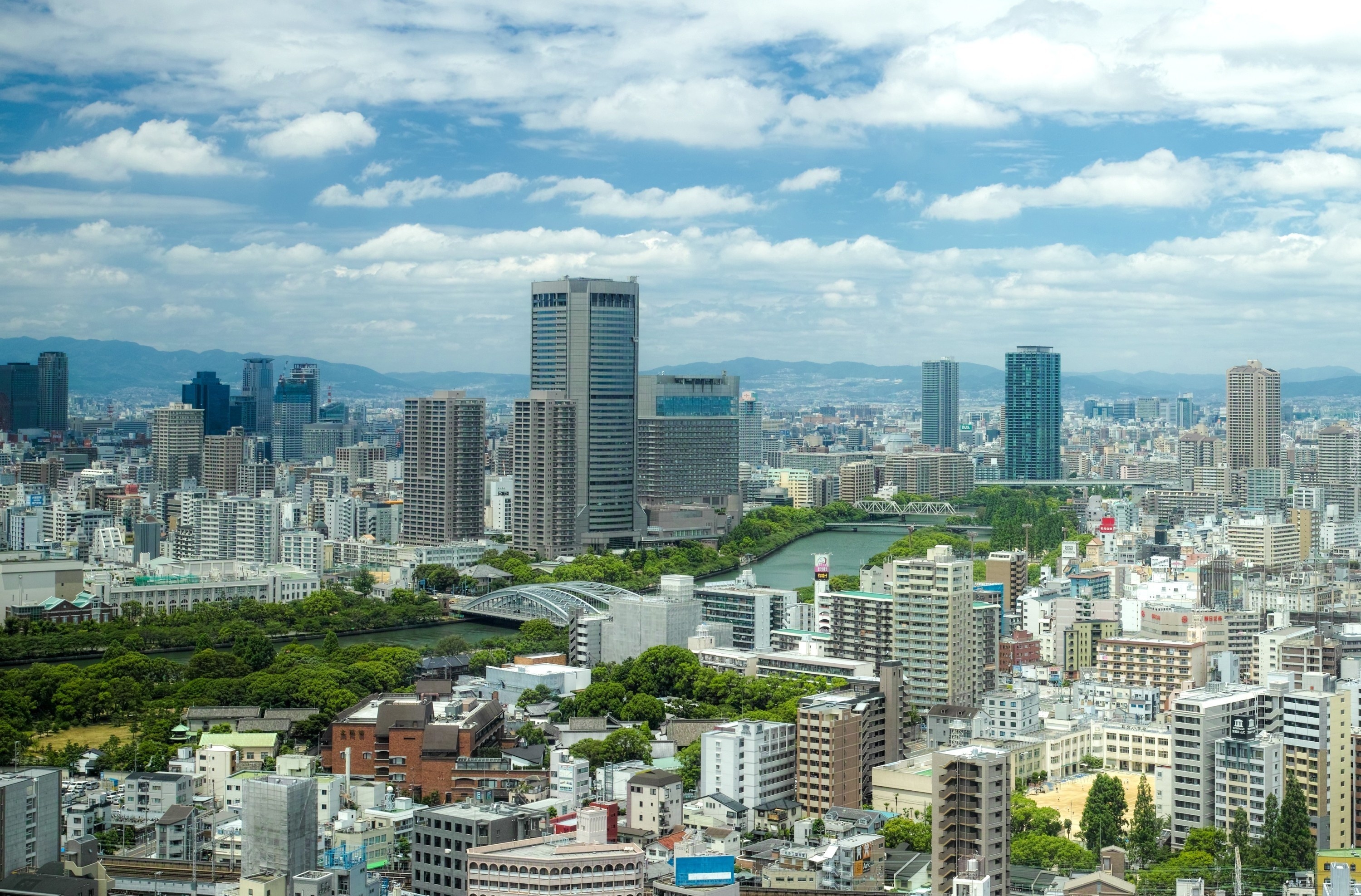 Japonia, Osaka, Miasto