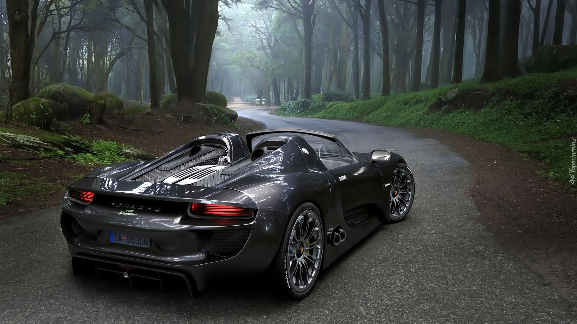 Porsche, 918 Spyder, Las, Droga