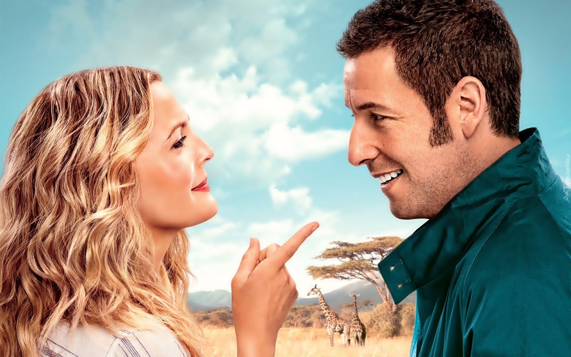 Adam Sandler, Drew Barrymore, Para, Rozmowa