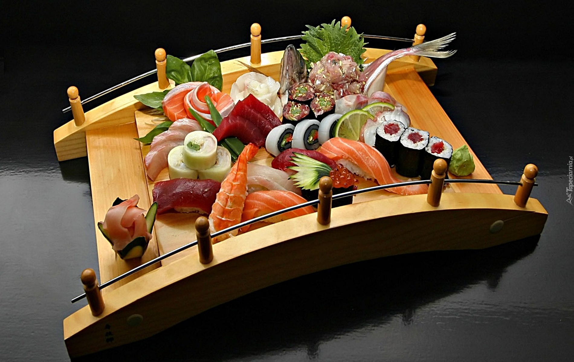 sushi, jedzenie, deska