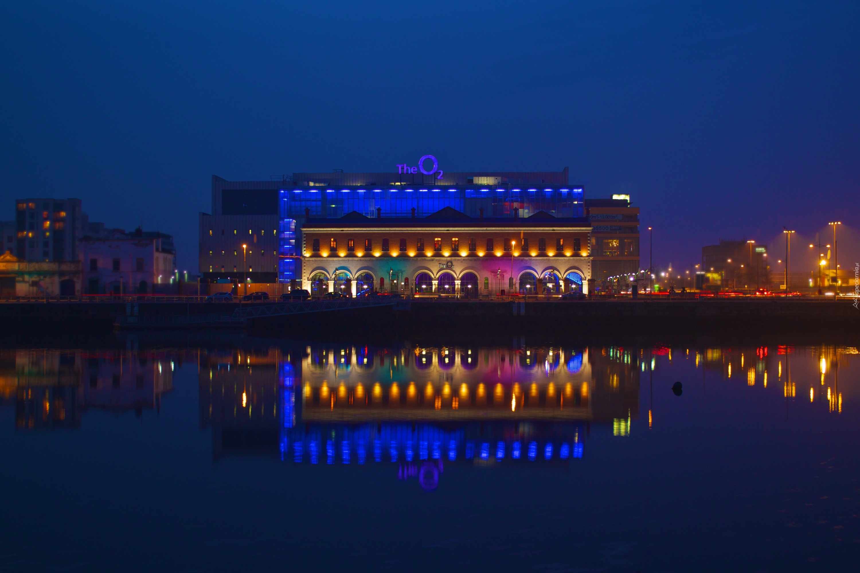 Dublin, nocą, Irlandia