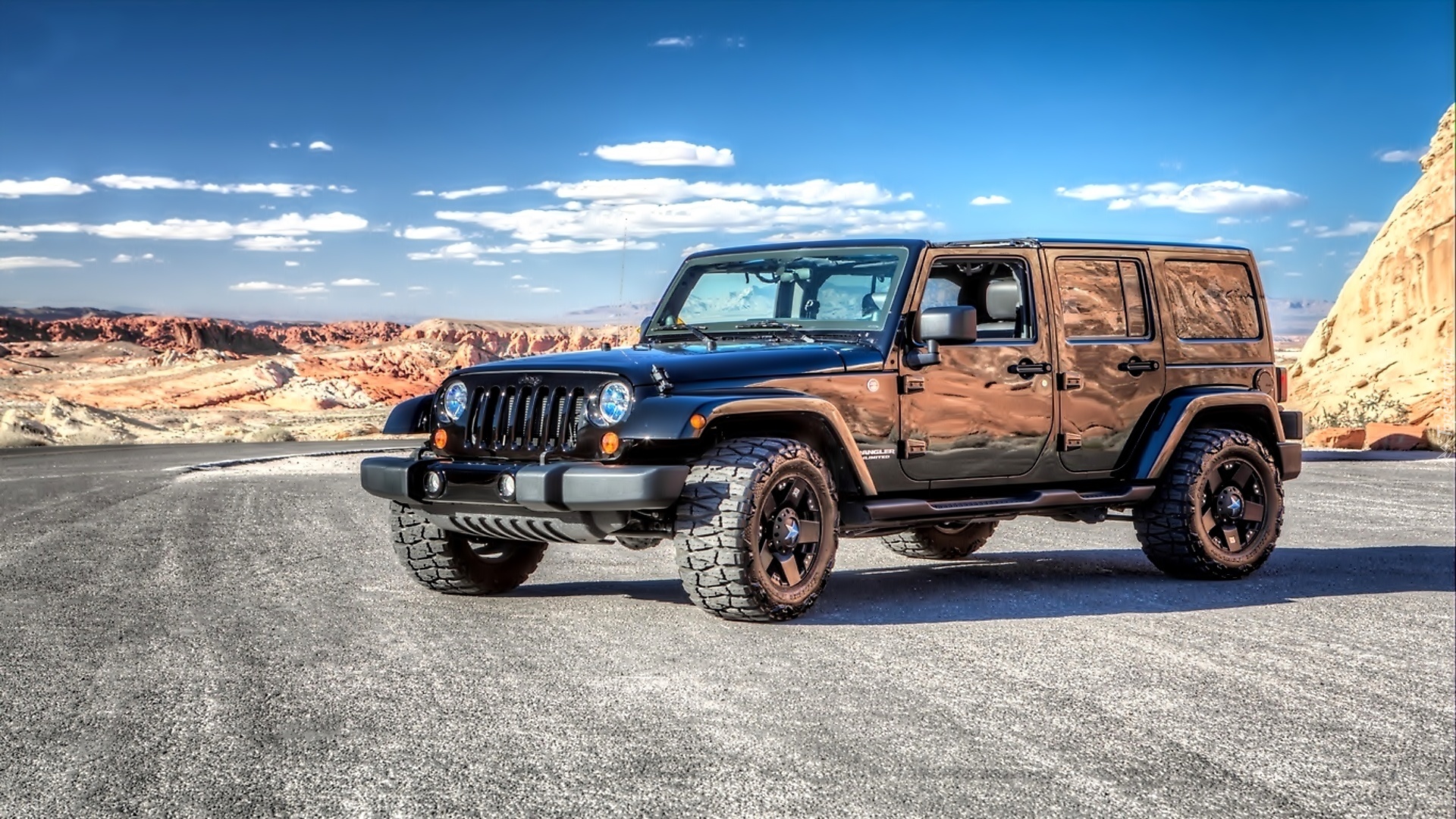 Jeep, Wrangler, Droga