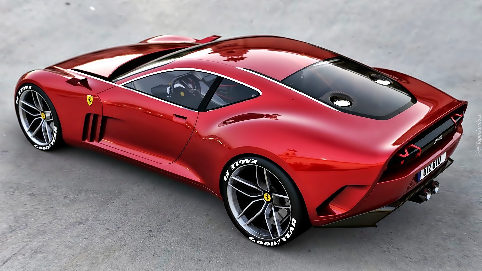 Ferrari, 612 GTO, Czerwony