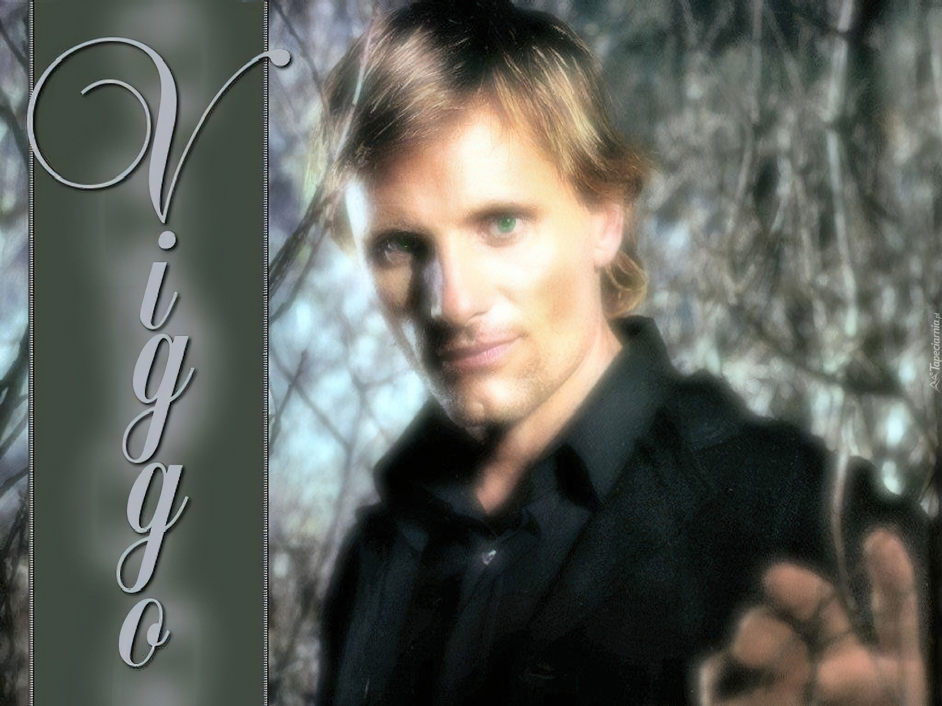 Viggo Mortensen,zielone oczy