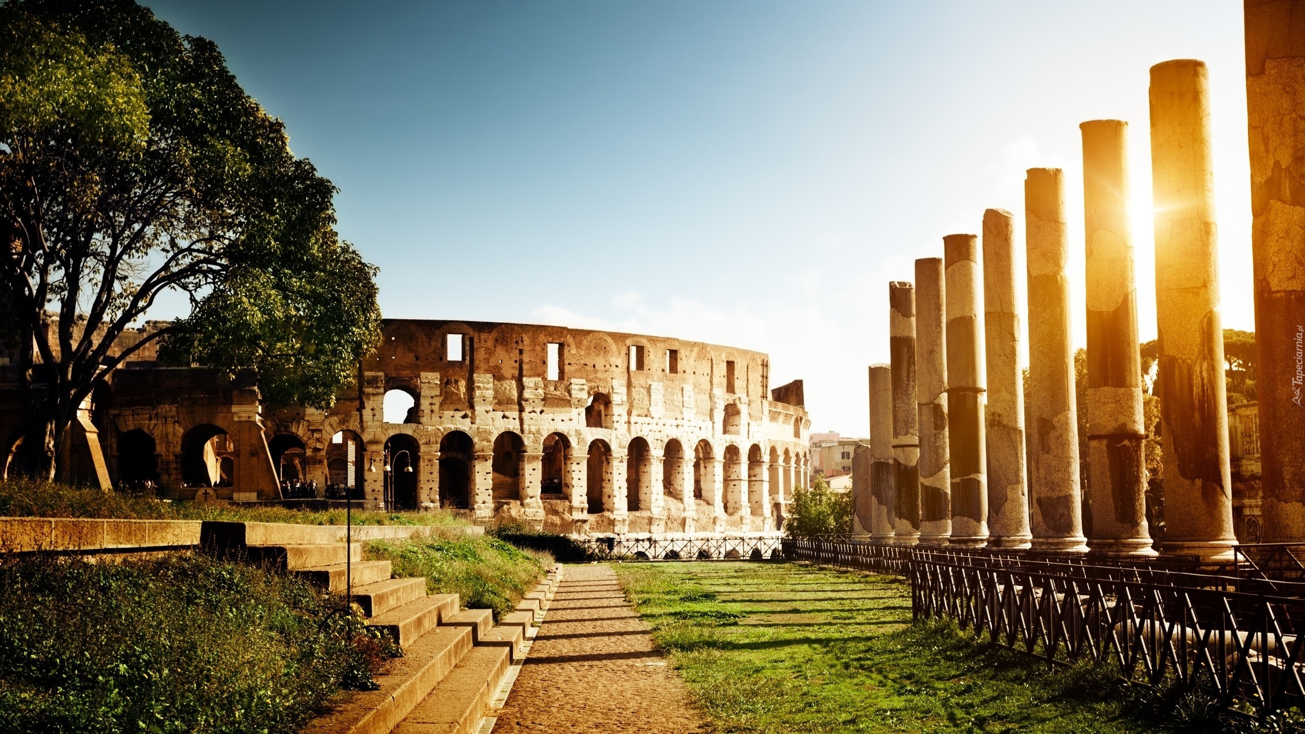 Koloseum, Rzym, Ruiny