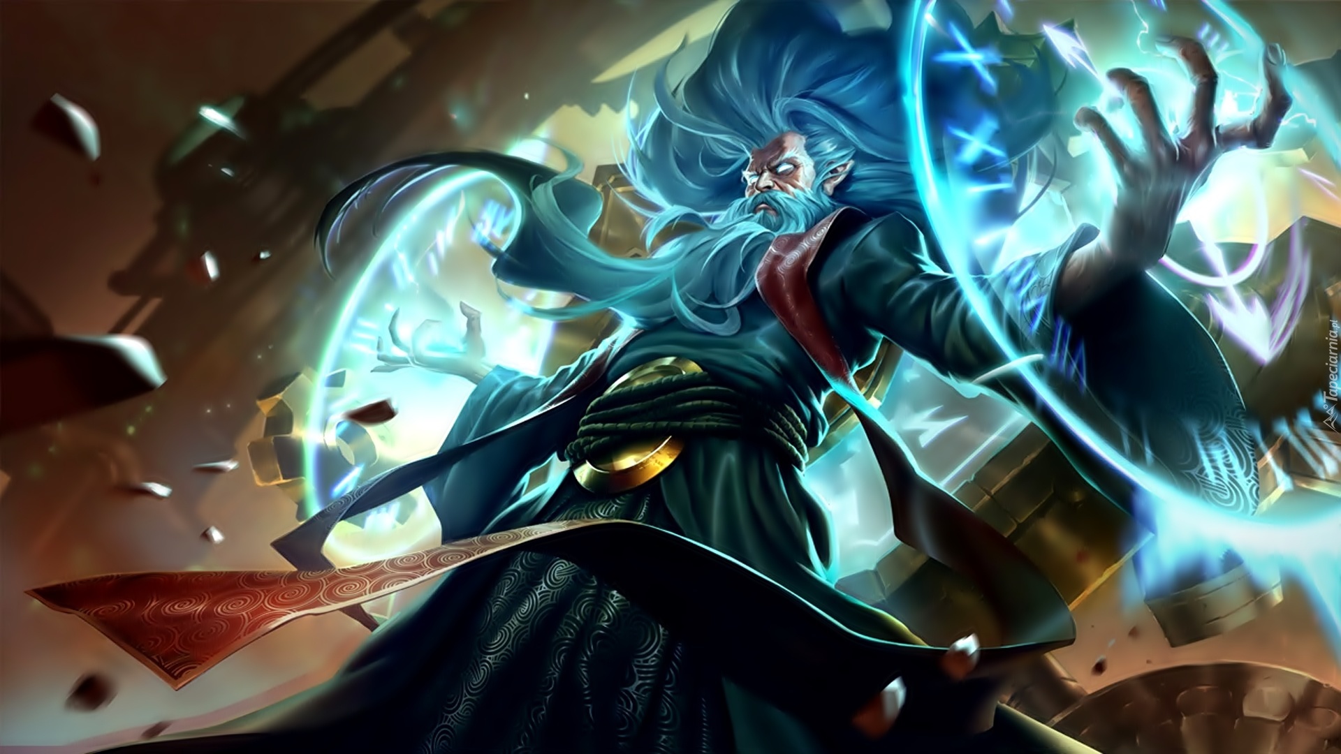 Zilean, New Splash Art 2014, League Of Legends