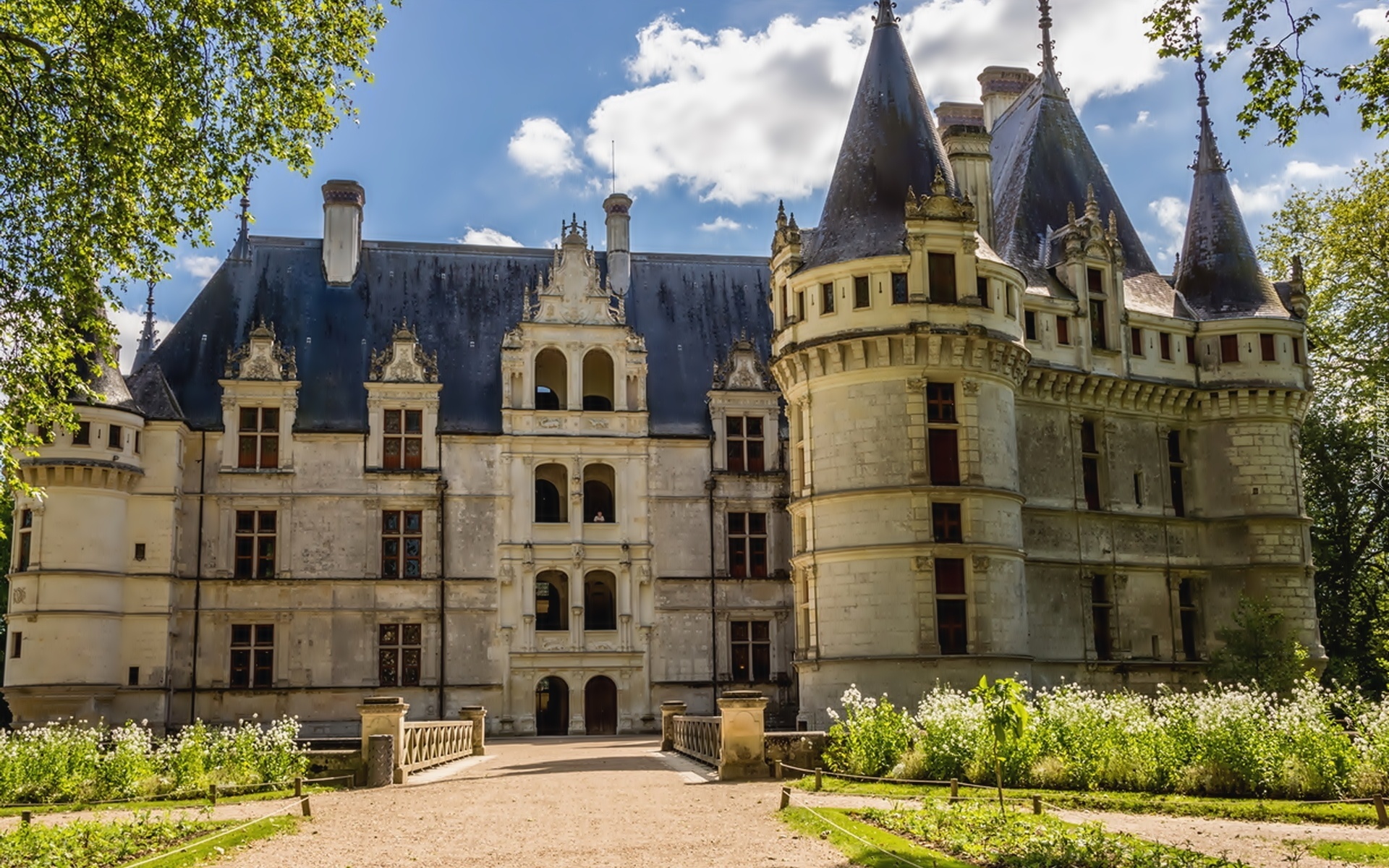 Francja, Azay-le-Rideau, Zamek