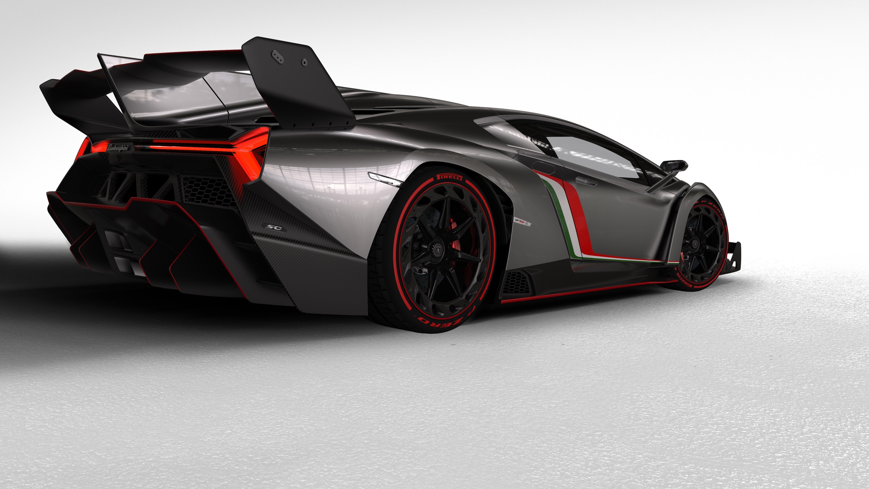 Lamborghini Veneno, tył