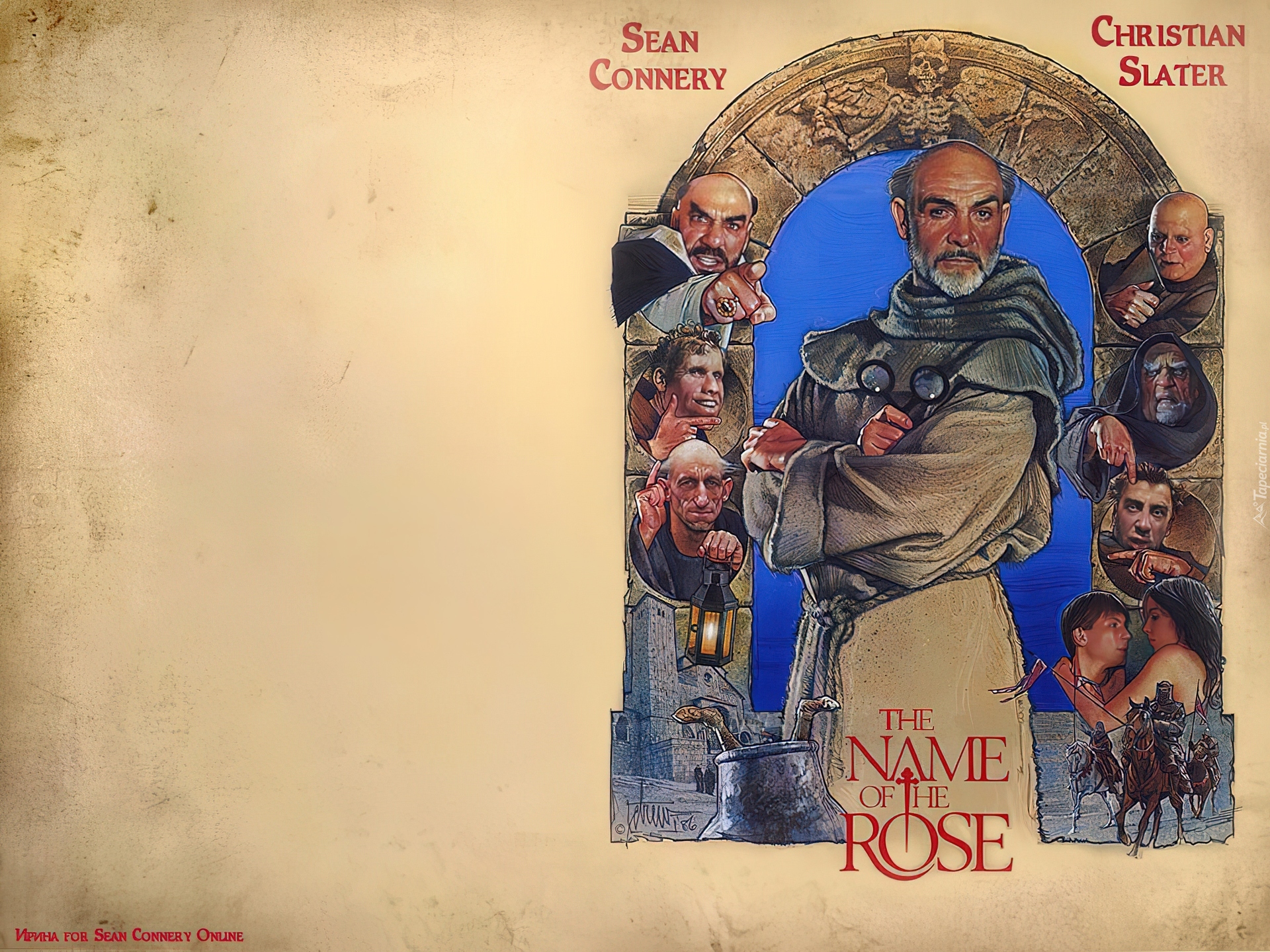 Sean Connery,the name of the rose