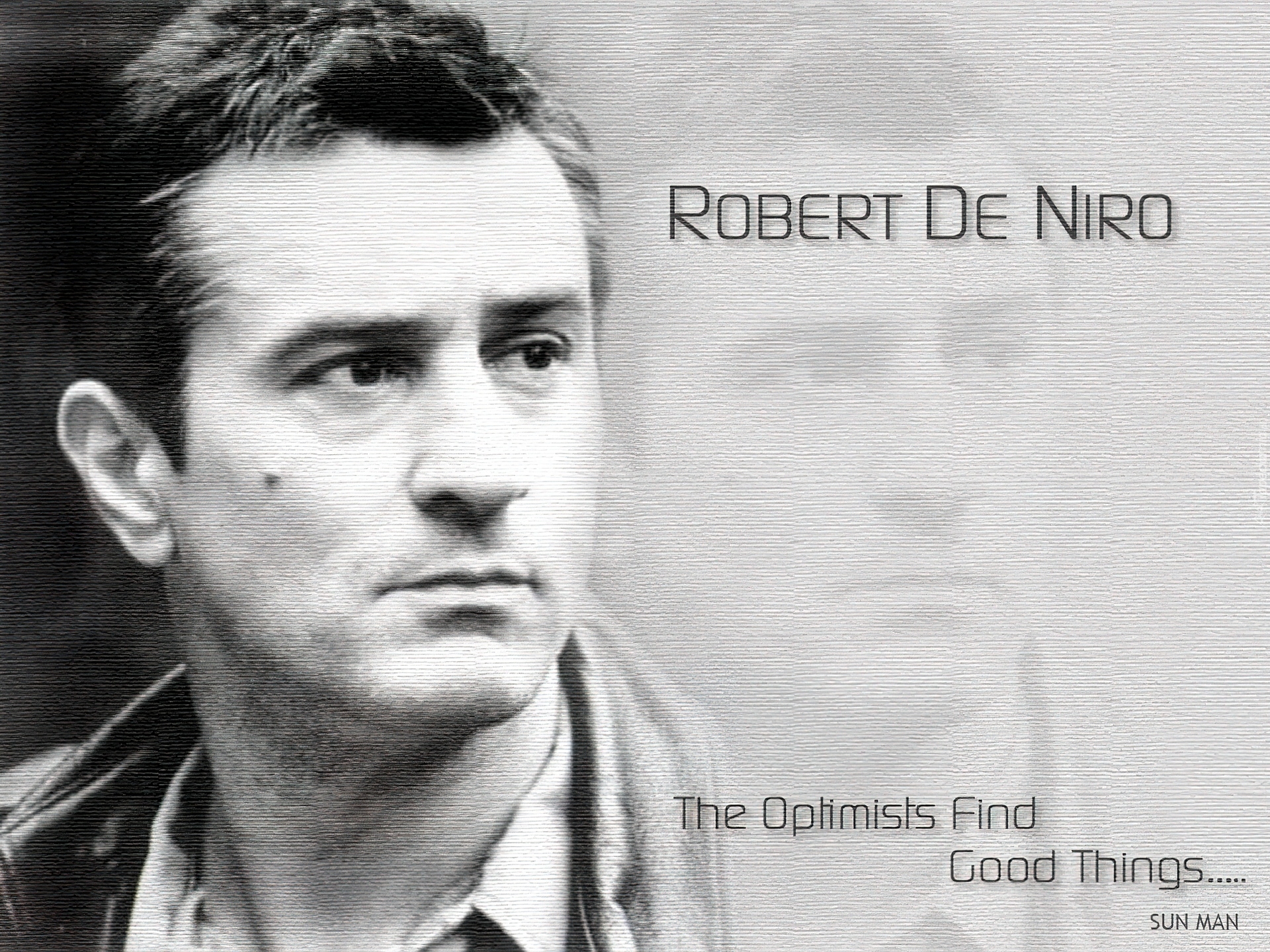 Robert De Niro,ciemne oczy