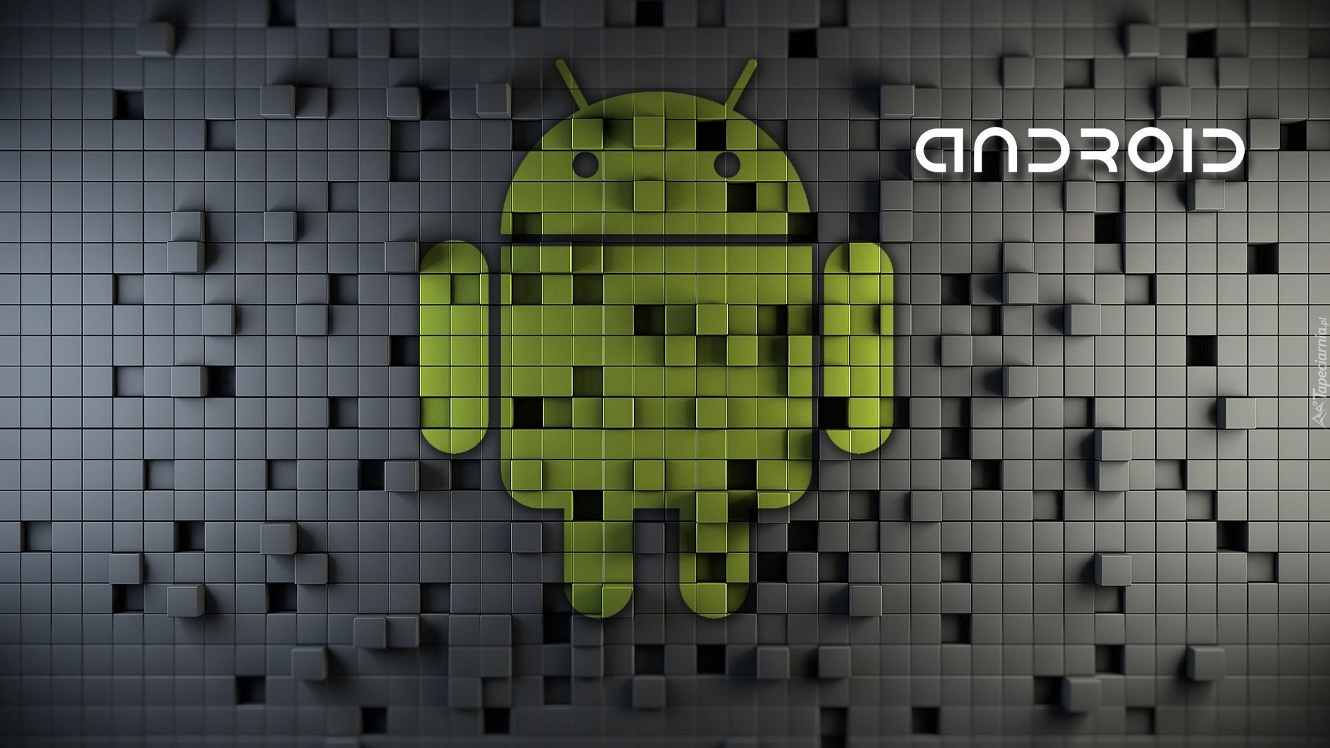 Android, 3D, Logo