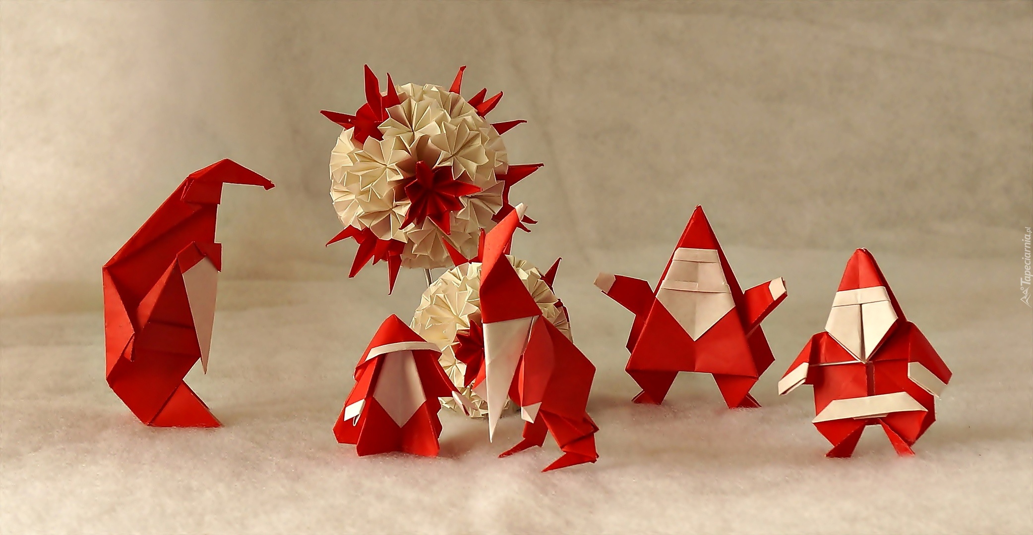 Origami, Świąteczna, Dekoracja