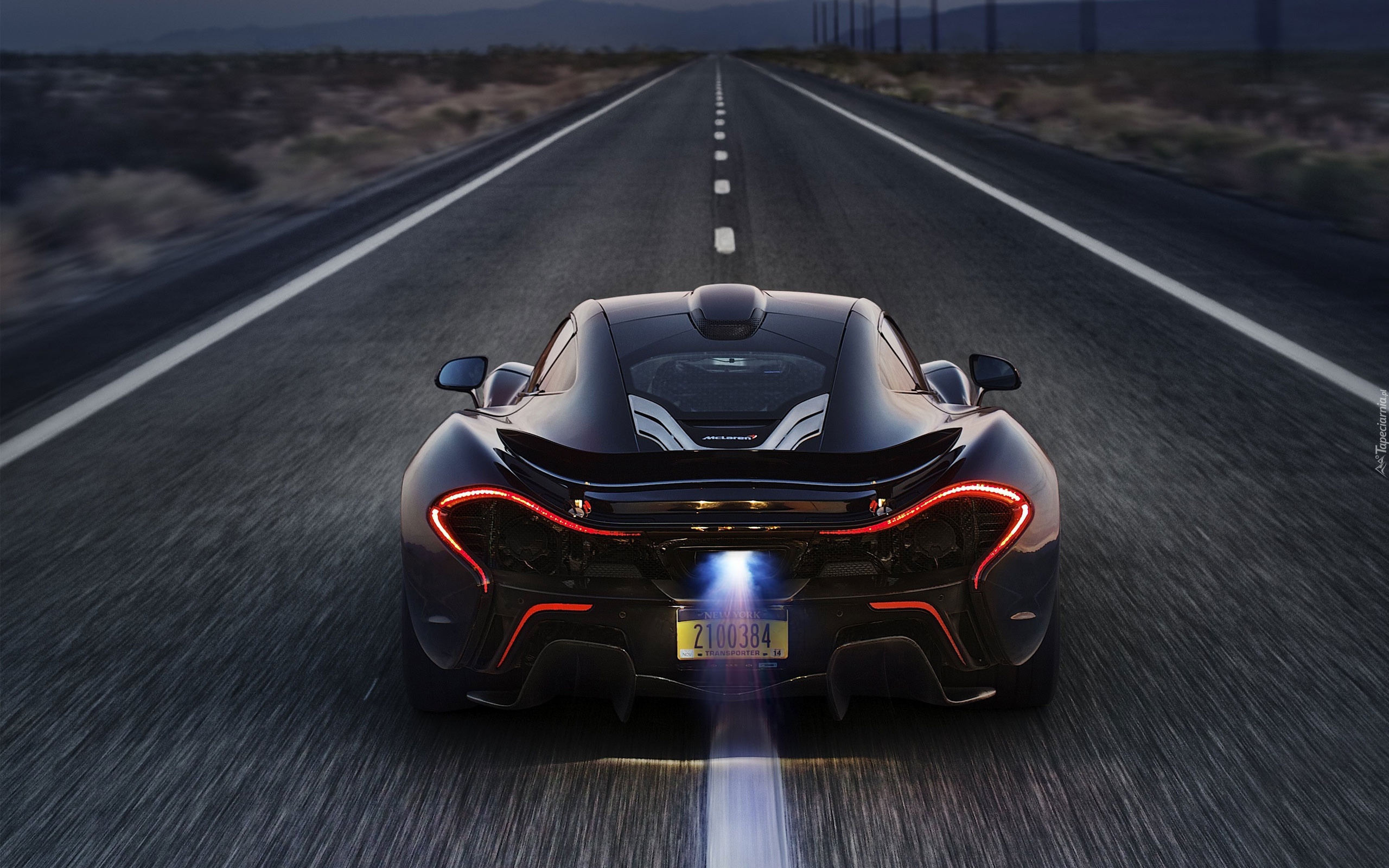 McLaren P1, tył