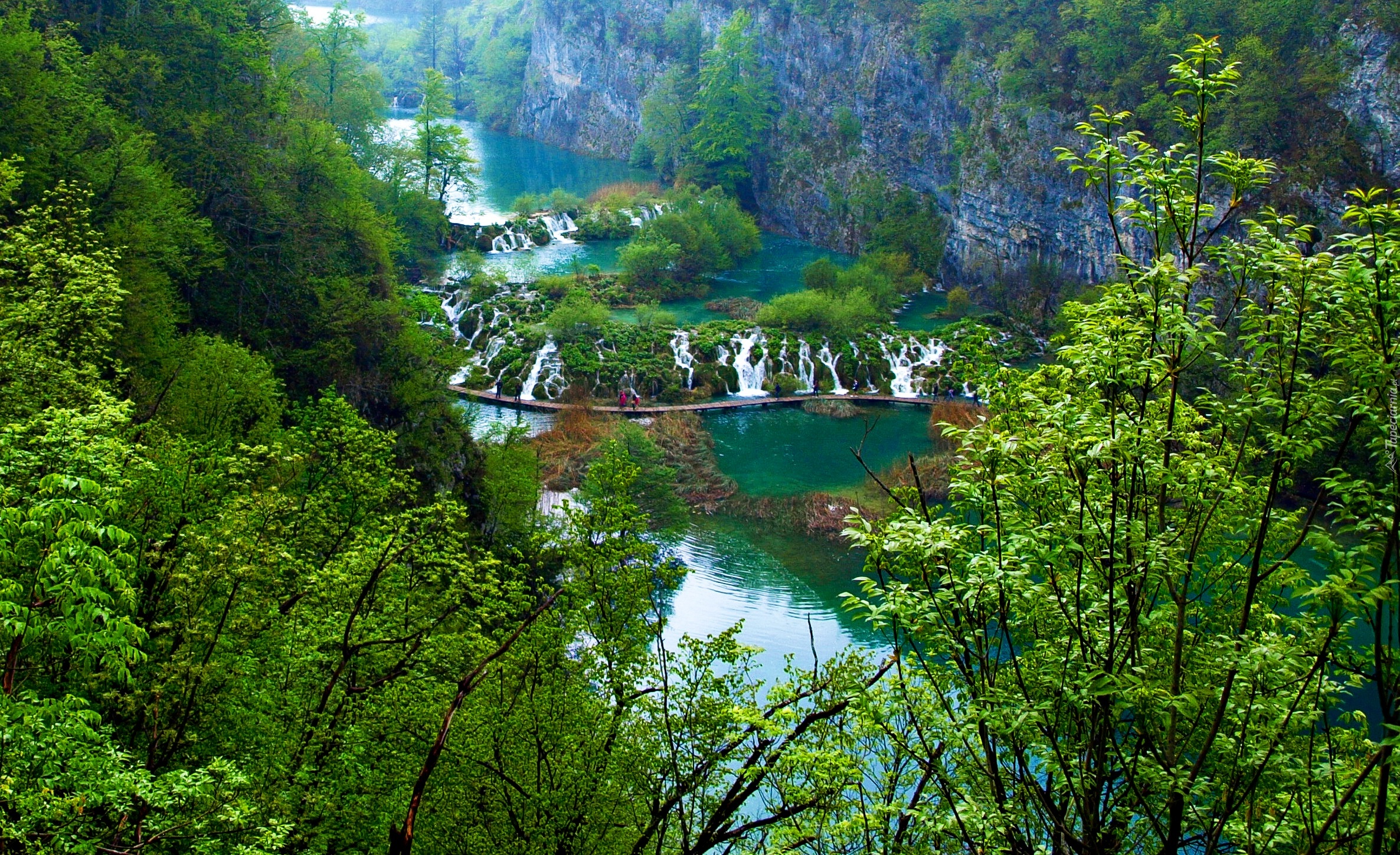 Wodospady, Park Narodowy, Plitvice