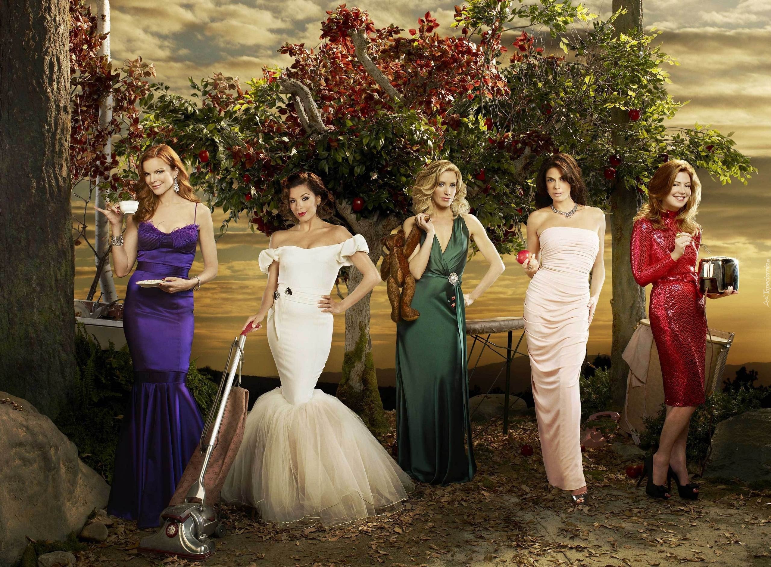 Gotowe na wszystko, Desperate Housewives, Marcia Cross, Eva Longoria, Nicollette Sheridan, Teri Hatcher, Felicity Huffman