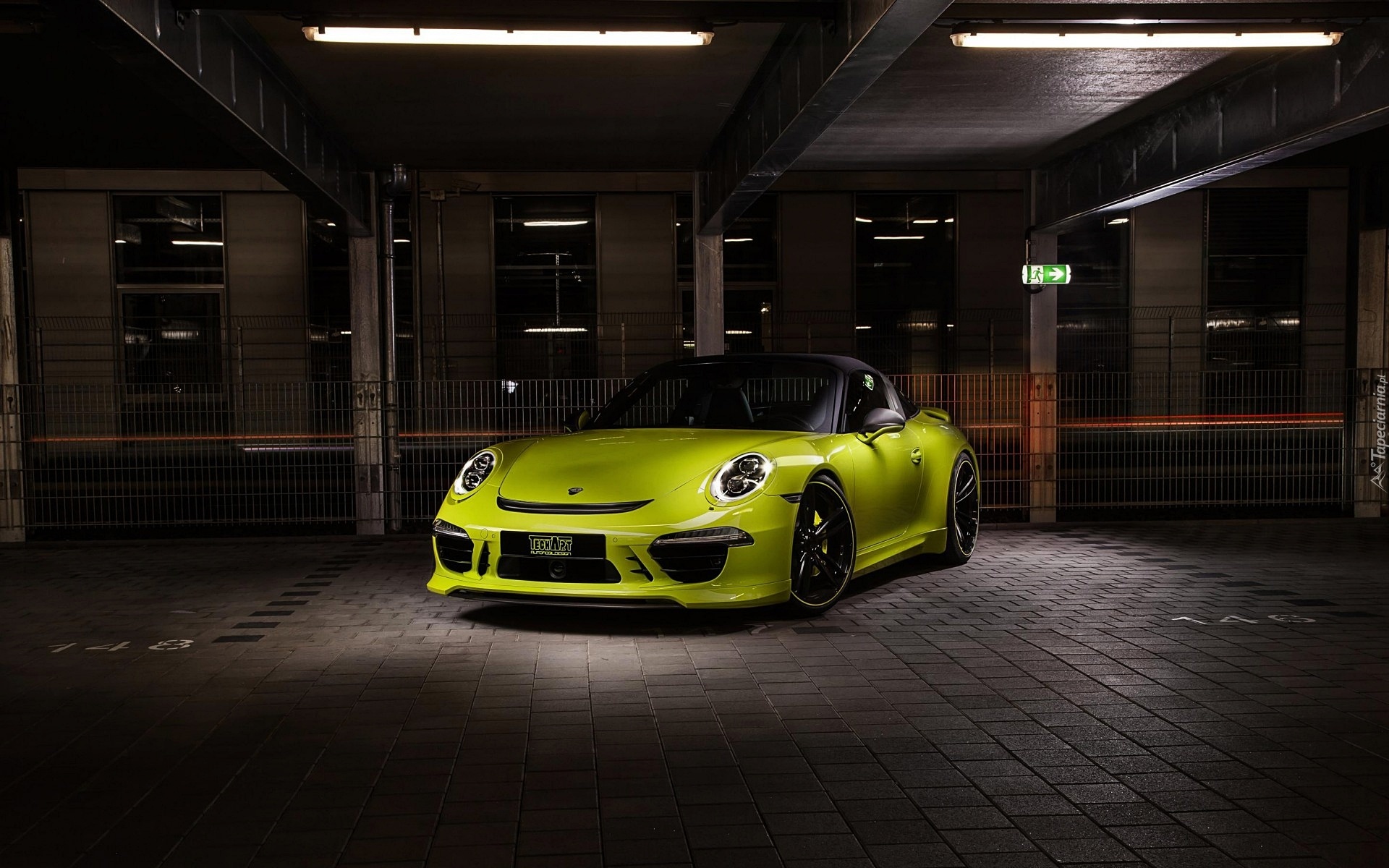 Jasno zielone, Porsche 911