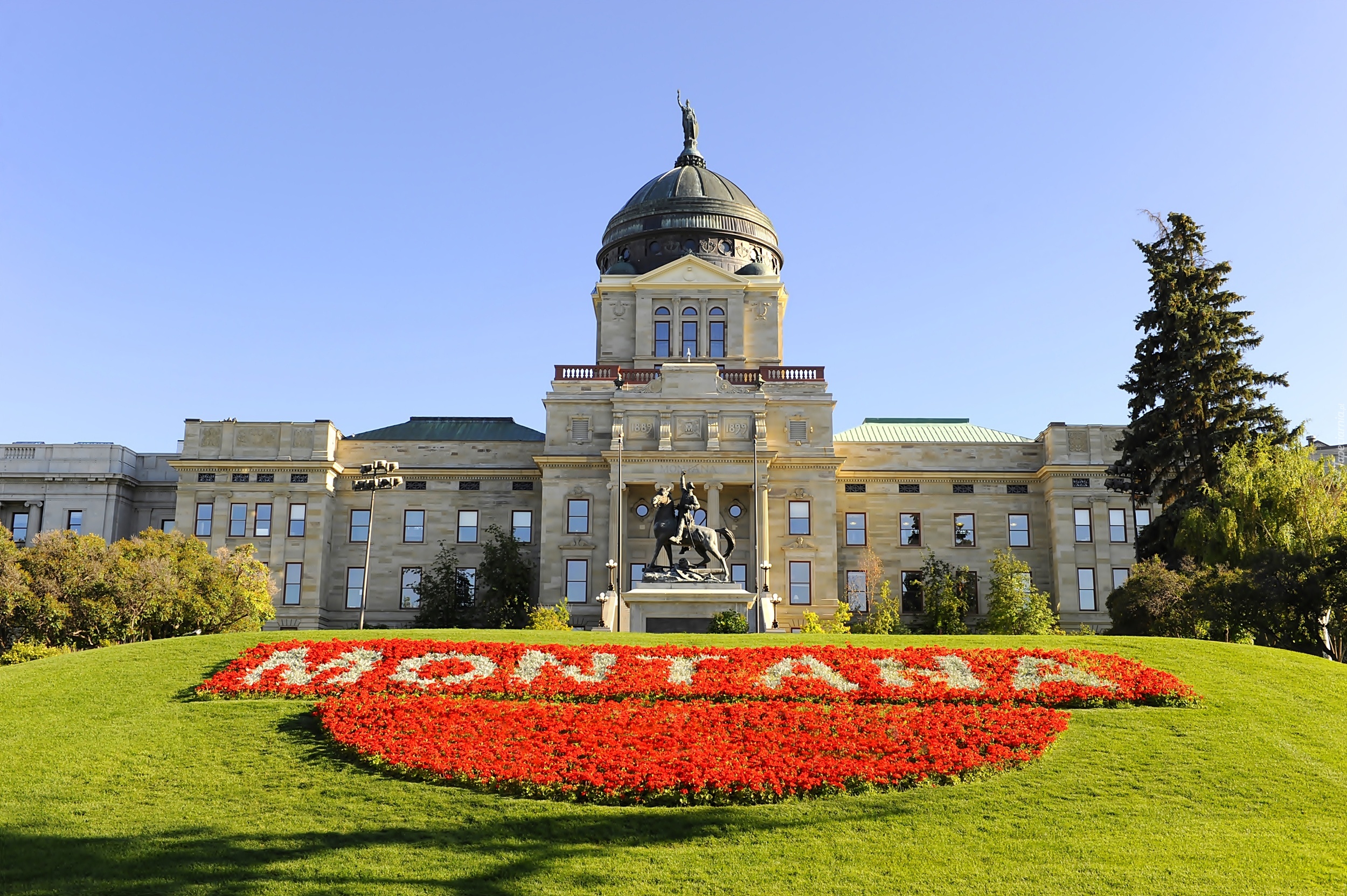 Montana, Miasto, Budynek, Parlament