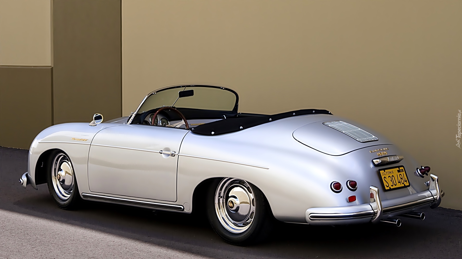 Samochód, Zabytkowy, Porsche, 356A, 1955