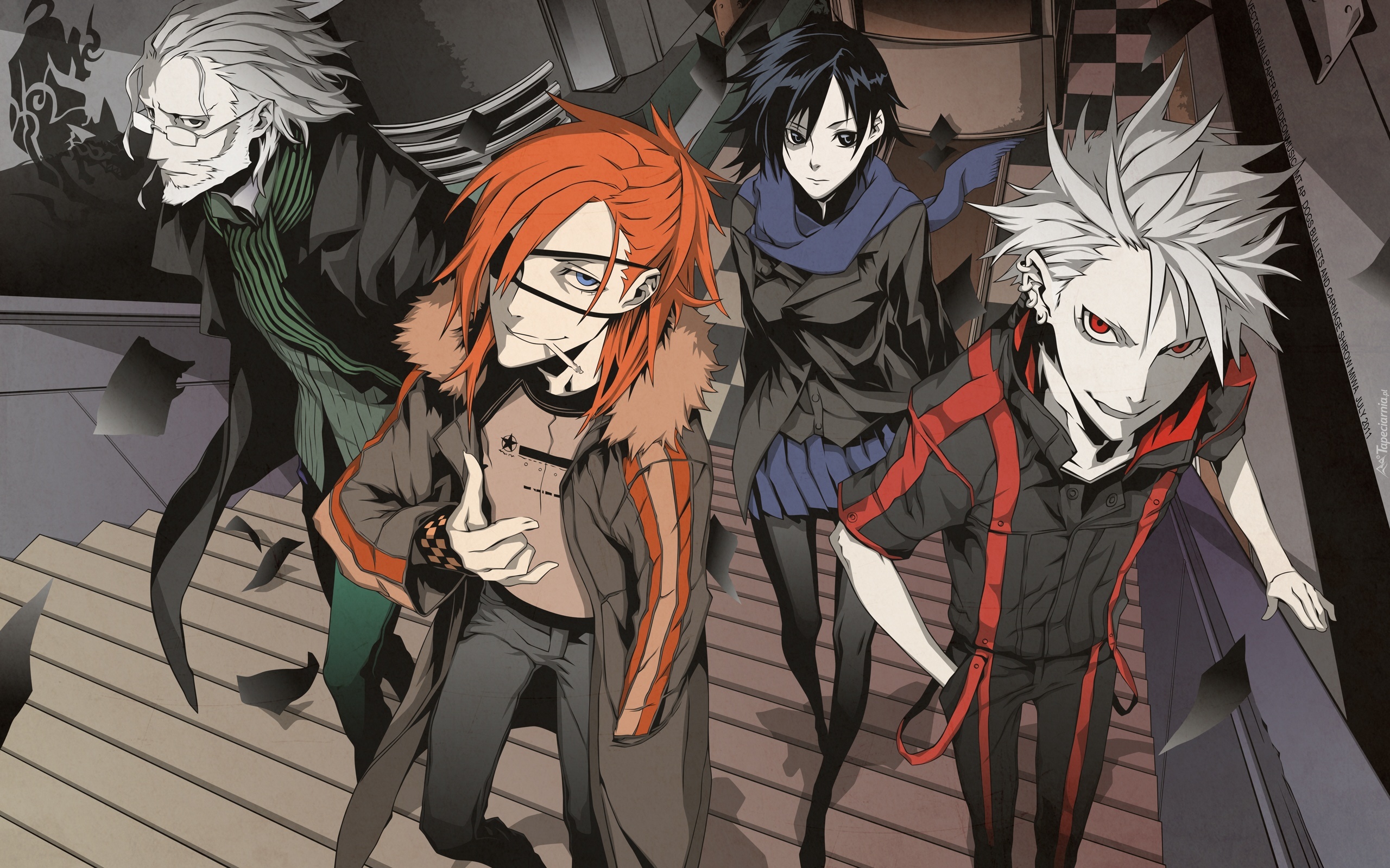 Dogs, Heine, Badou, Manga, Anime