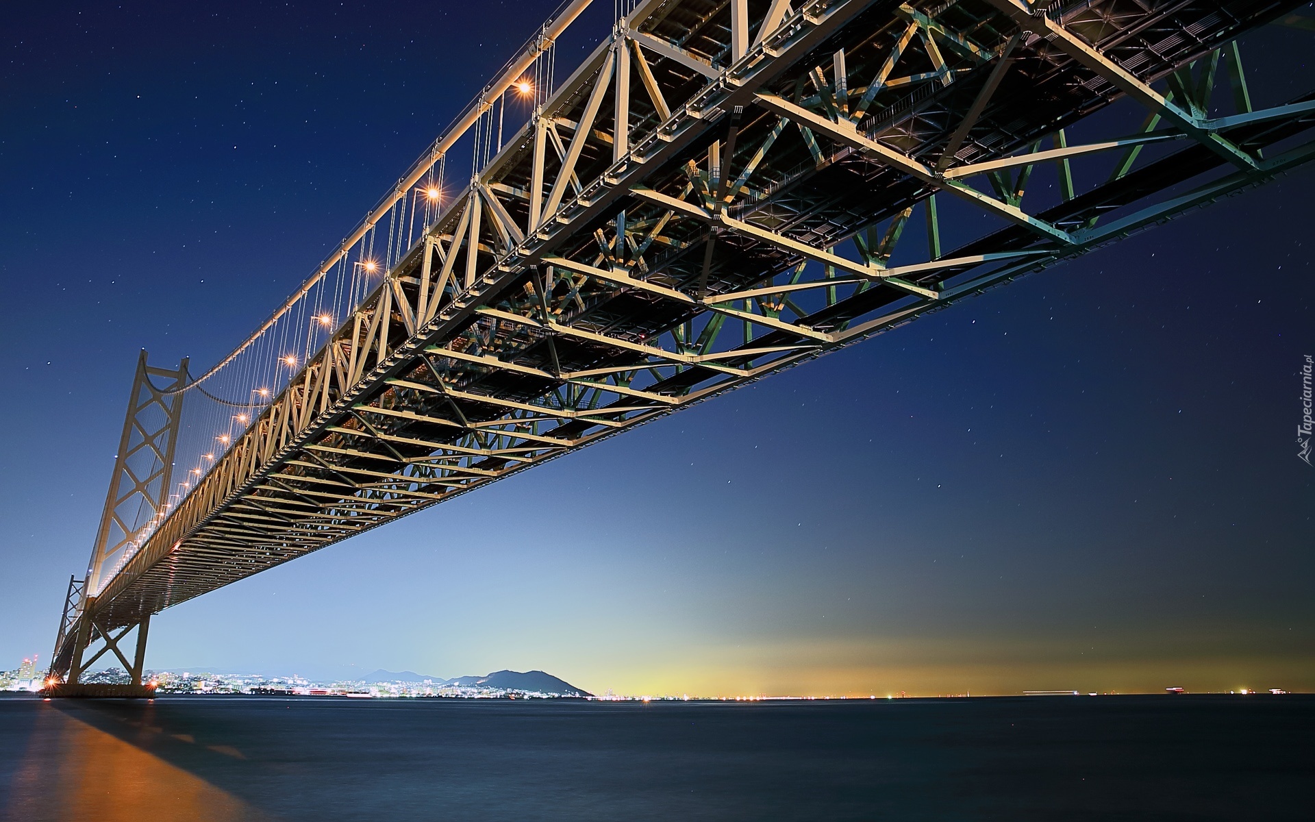 Most, Japonia, Akashi Kaikyō, Kobe, Awaji