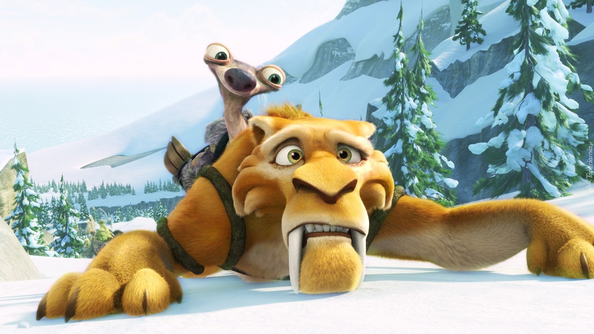 Film, Epoka lodowcowa, Ice Age, Tygrys