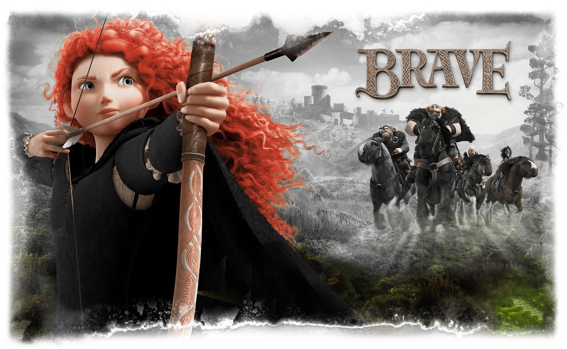 Merida waleczna, Brave, Postać, Bajka