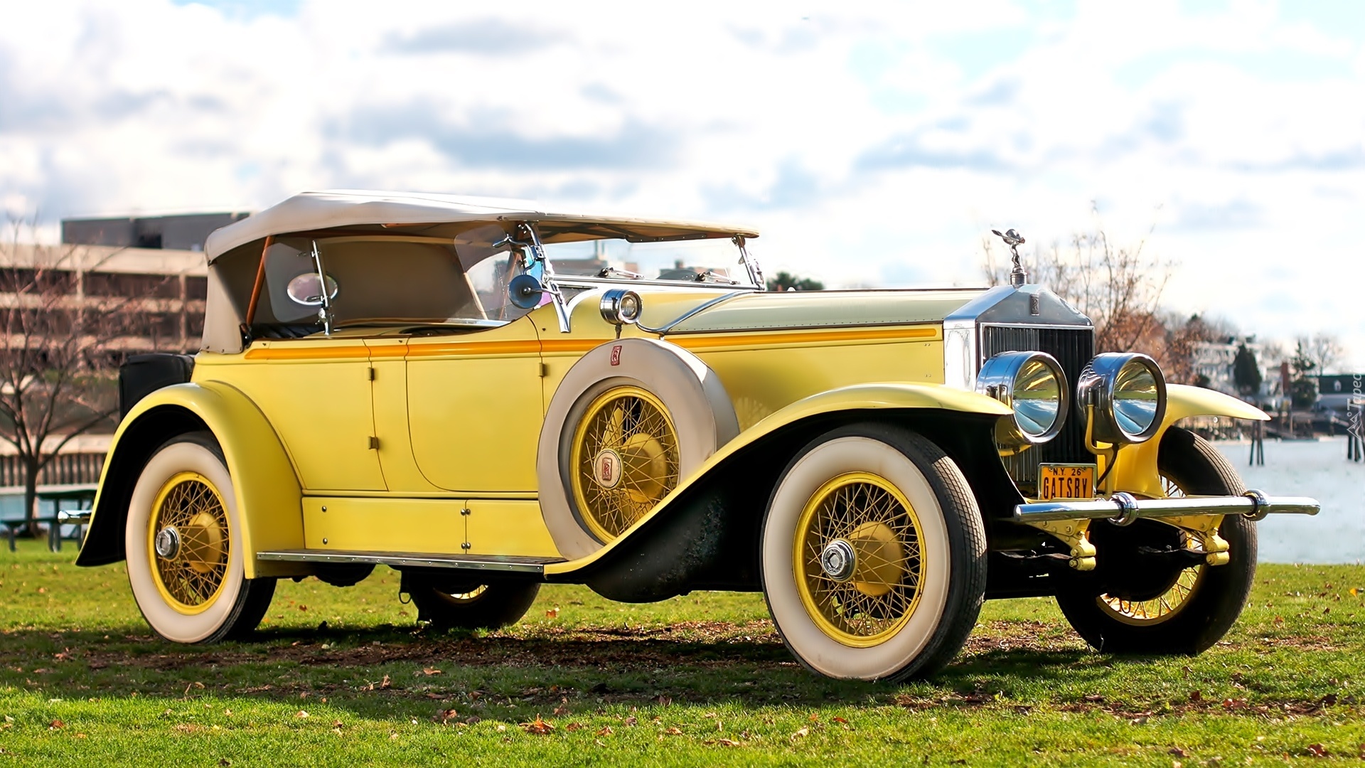 Samochód, Zabytkowy, Rolls-Royce