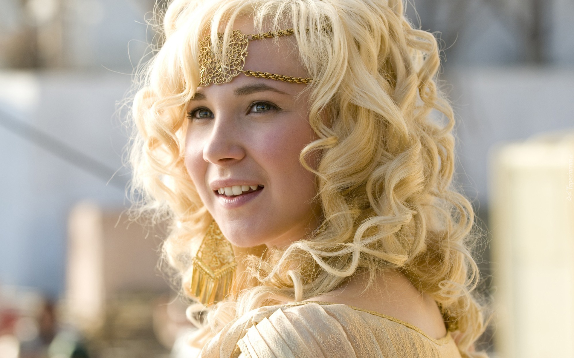 Piękna, Blondynka, Diadem, Juno Temple